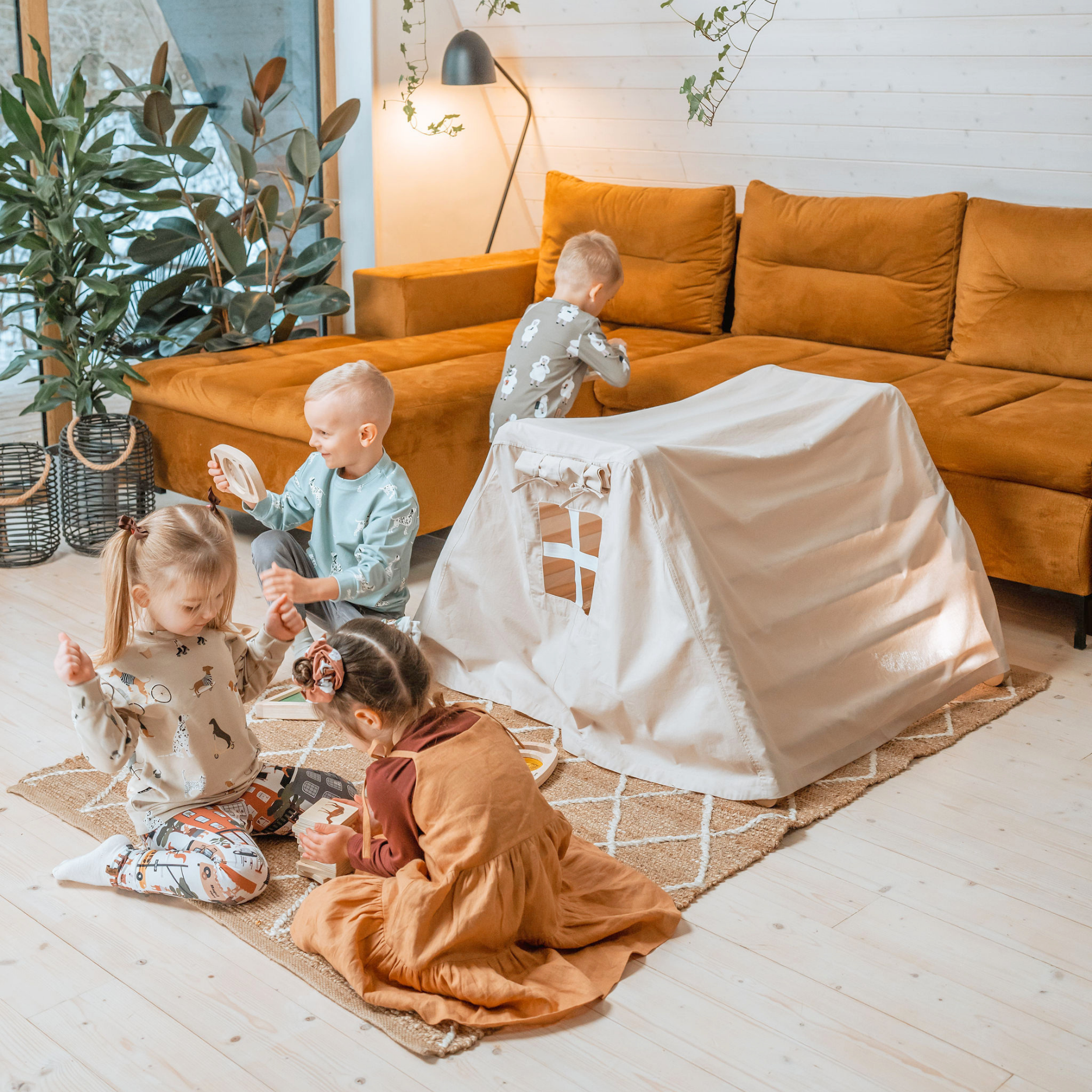 Lionherz Fipitri Telo Tenda Gioco cotone cream