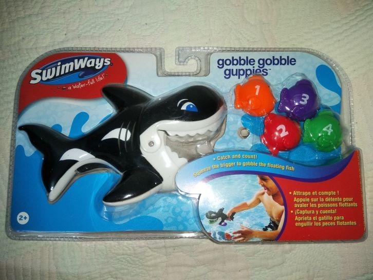 SwimWays Water Toys Orca Acchiappa Pesci gioco piscina 5 pezzi
