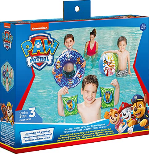 Swimways Baby Spring Float Baby Boat galleggiante Paw Patrol