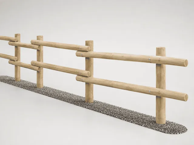 Pozza 1865 Staccionata Novara recinzione legno da esterno