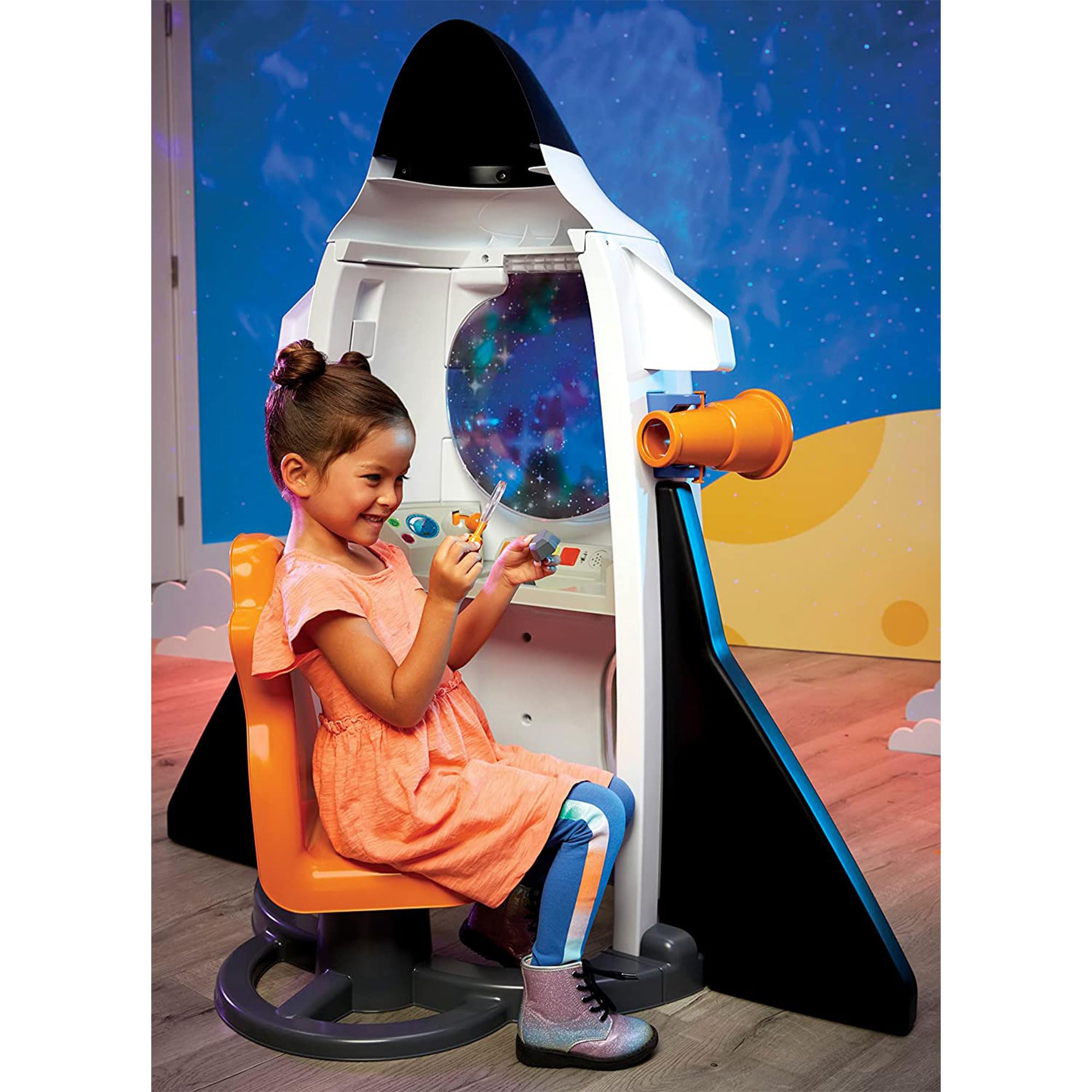 Little Tikes Adventure Rocket razzo 120 cm luci suoni 2 anni+