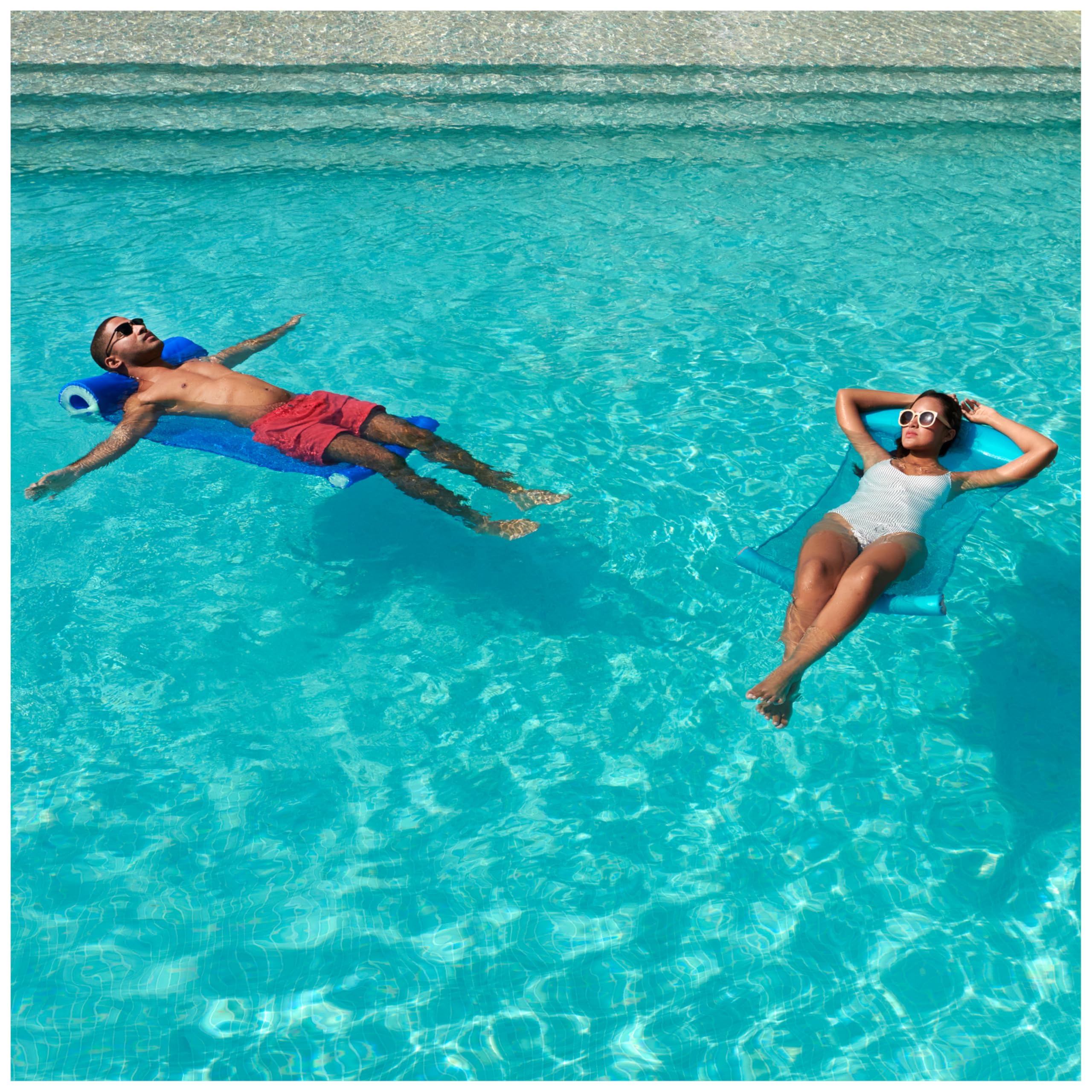 SwimWays Yogo Float Materassino Piscina Arrotolabile