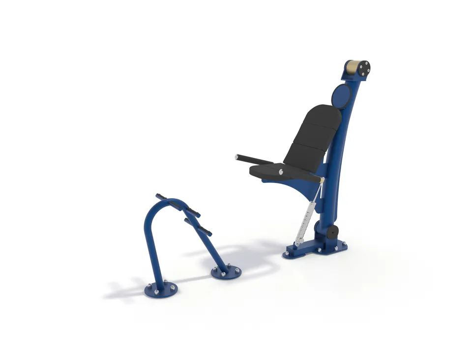 Pozza Fitness Hydraulic Leg Press attrezzo gambe da esterno