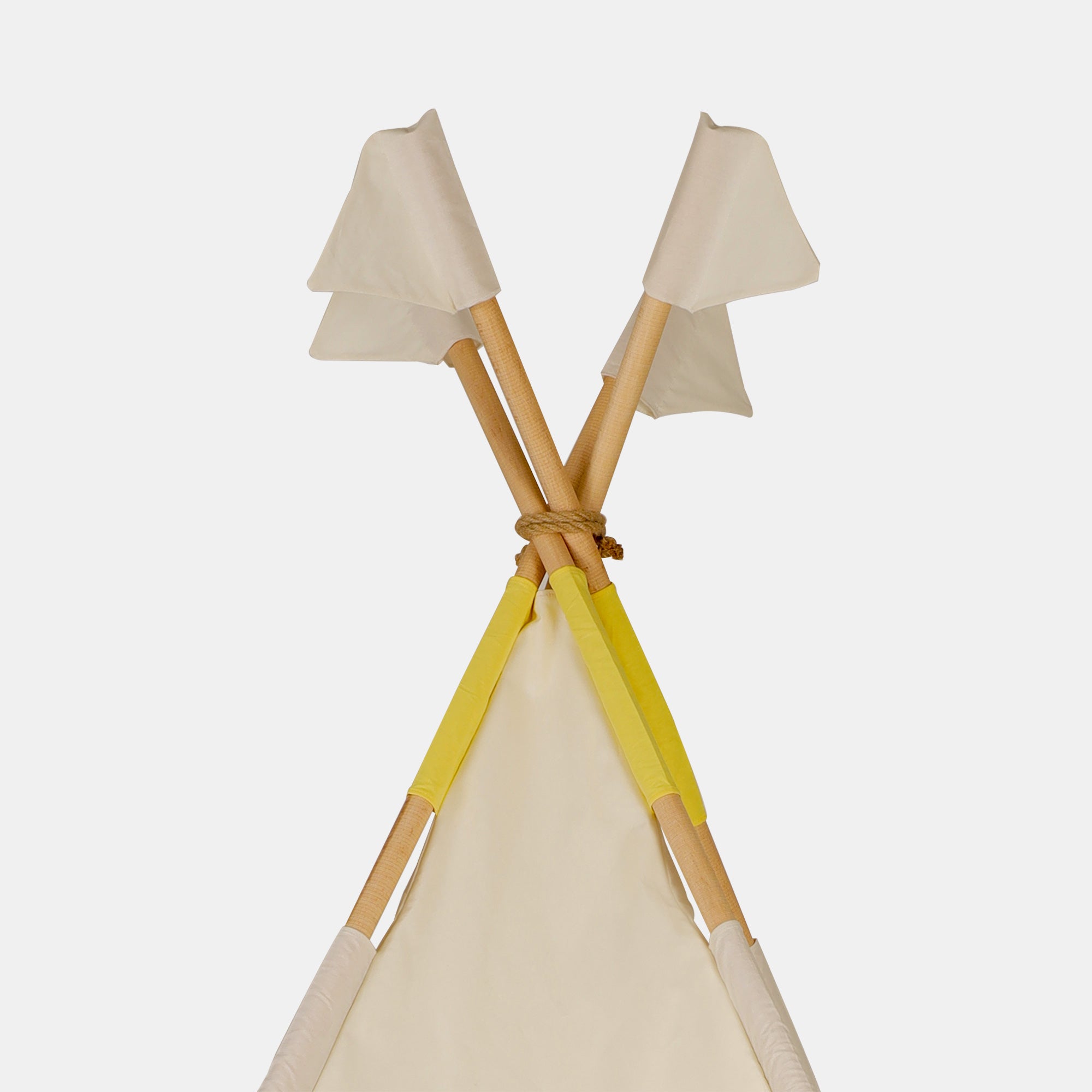 Mondino Native Teepee Messicana avorio set 120x120x160