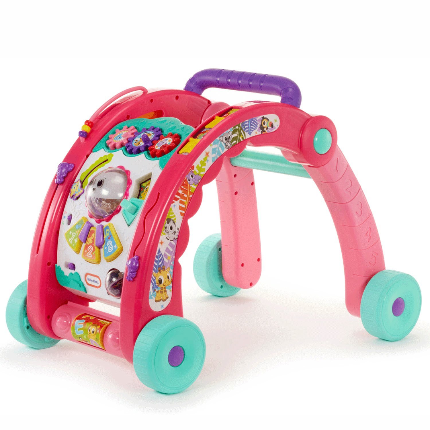 Little Tikes Activity Walker 3-in-1 girello rosa 70 suoni