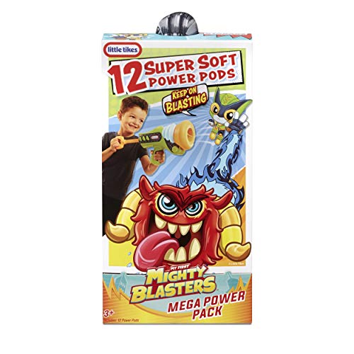 Little Tikes Mighty Blasters ricarica blaster 12 pods morbidi