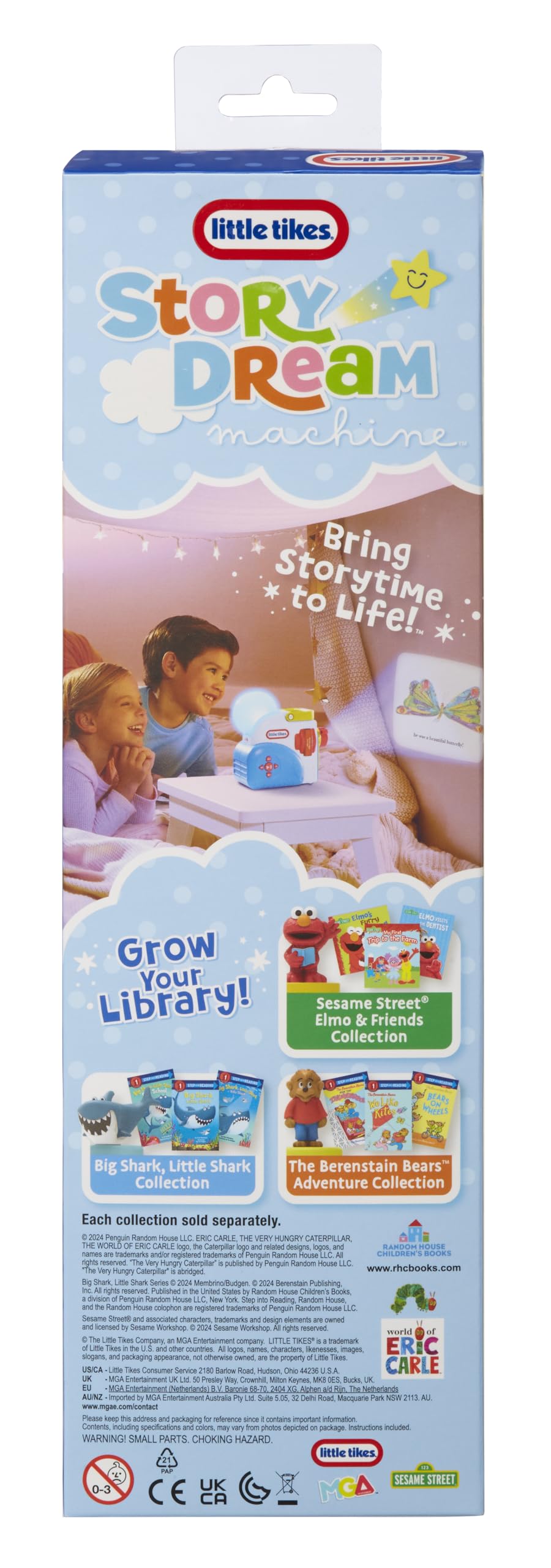 Little Tikes Tech Toys Very Story collezione storie 3 pezzi luce