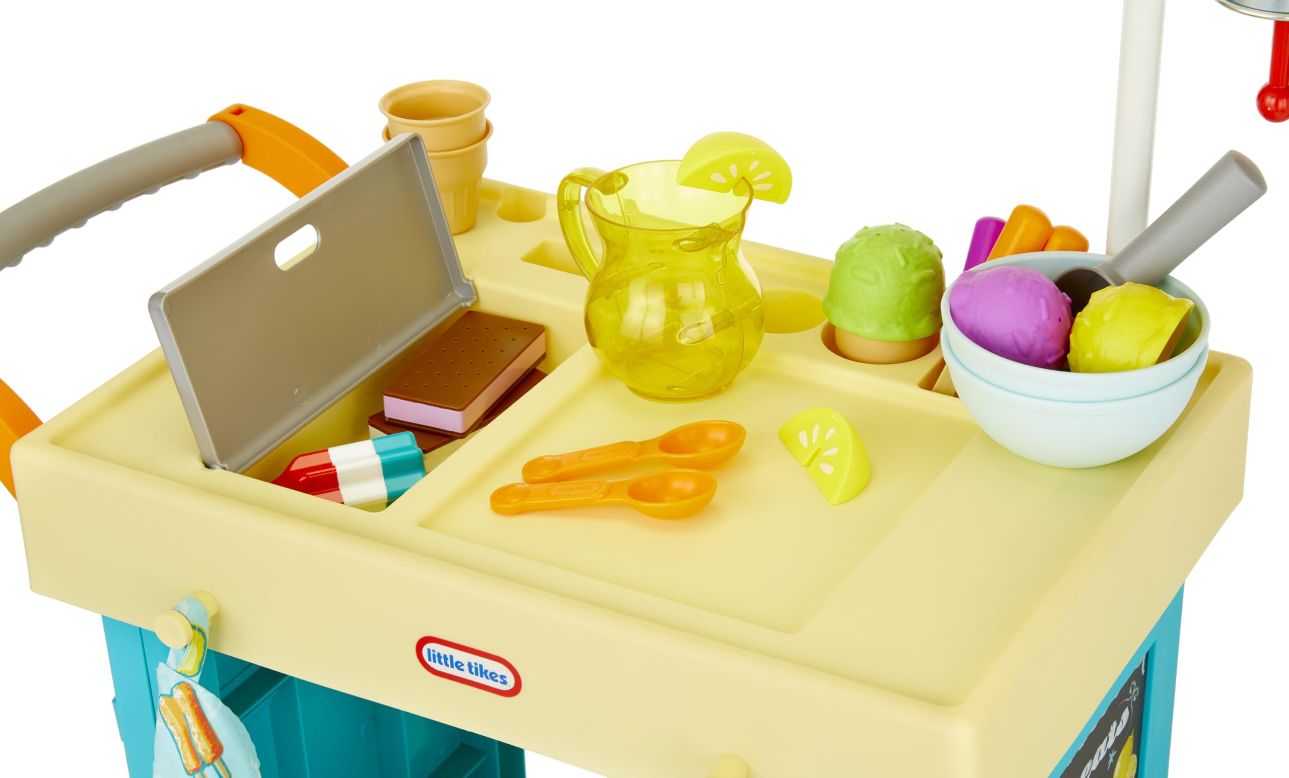 Little Tikes 2-in-1 Gelati Limonate carretto 25 accessori 2 anni+