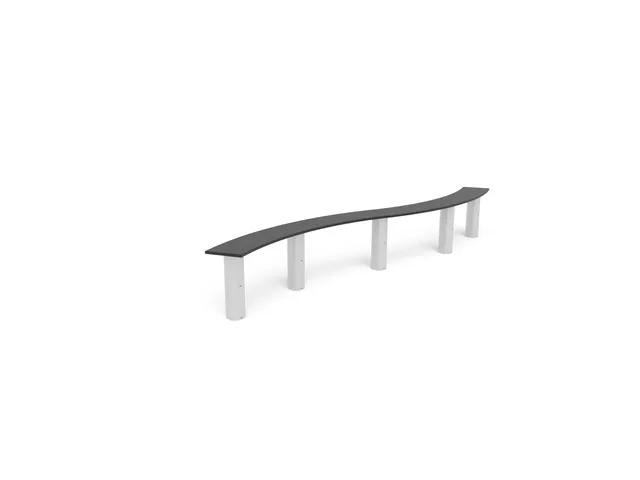 Pozza 1865 Percorsi Equilibrio passerella curva sospesa bambini