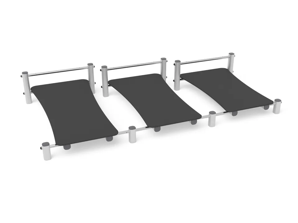 Pozza 1865 Fitness Panche Addominali panca calisthenics