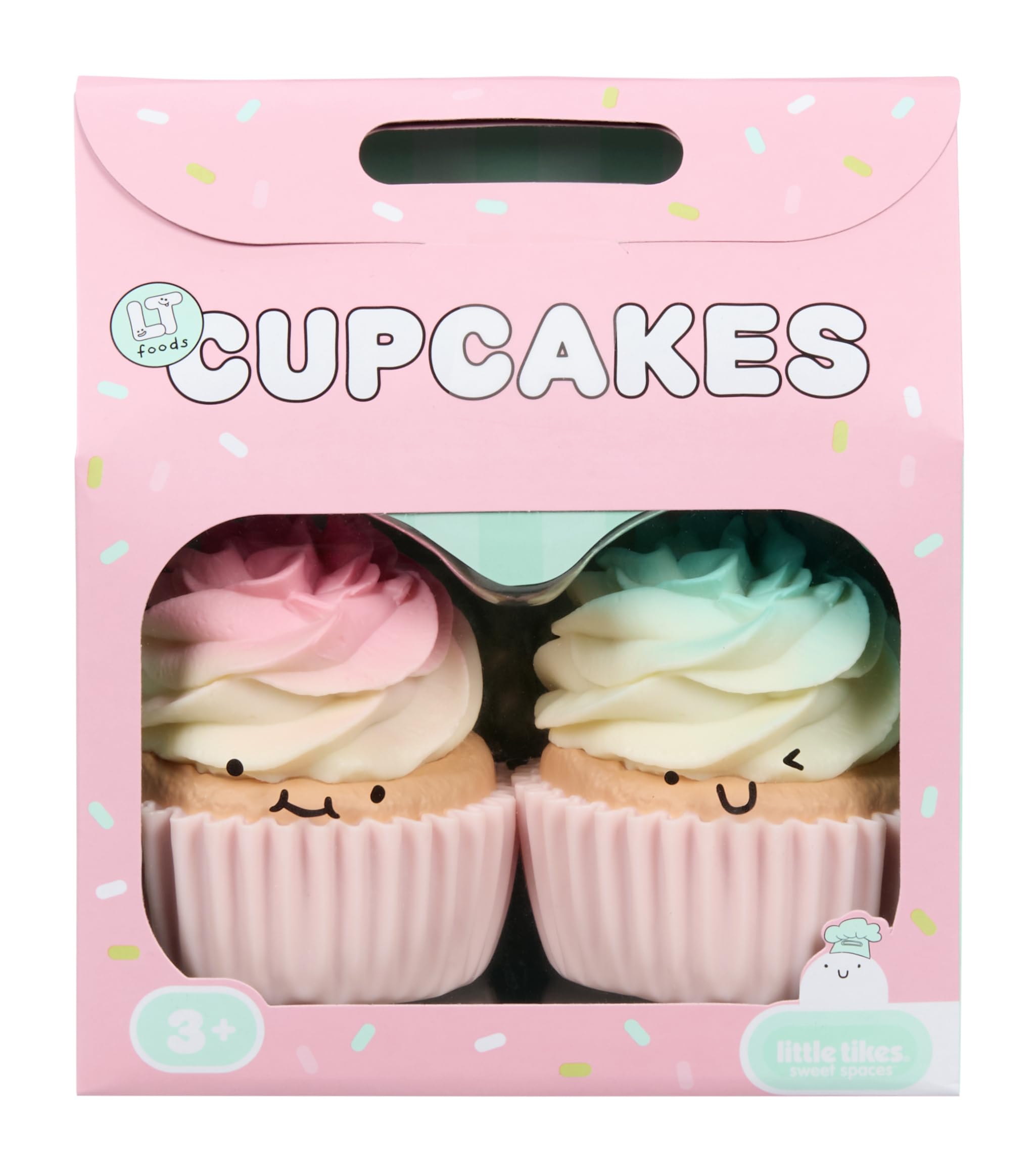 Little Tikes Sweet Spaces piatti cupcake gioco cucina 3+ 2pz