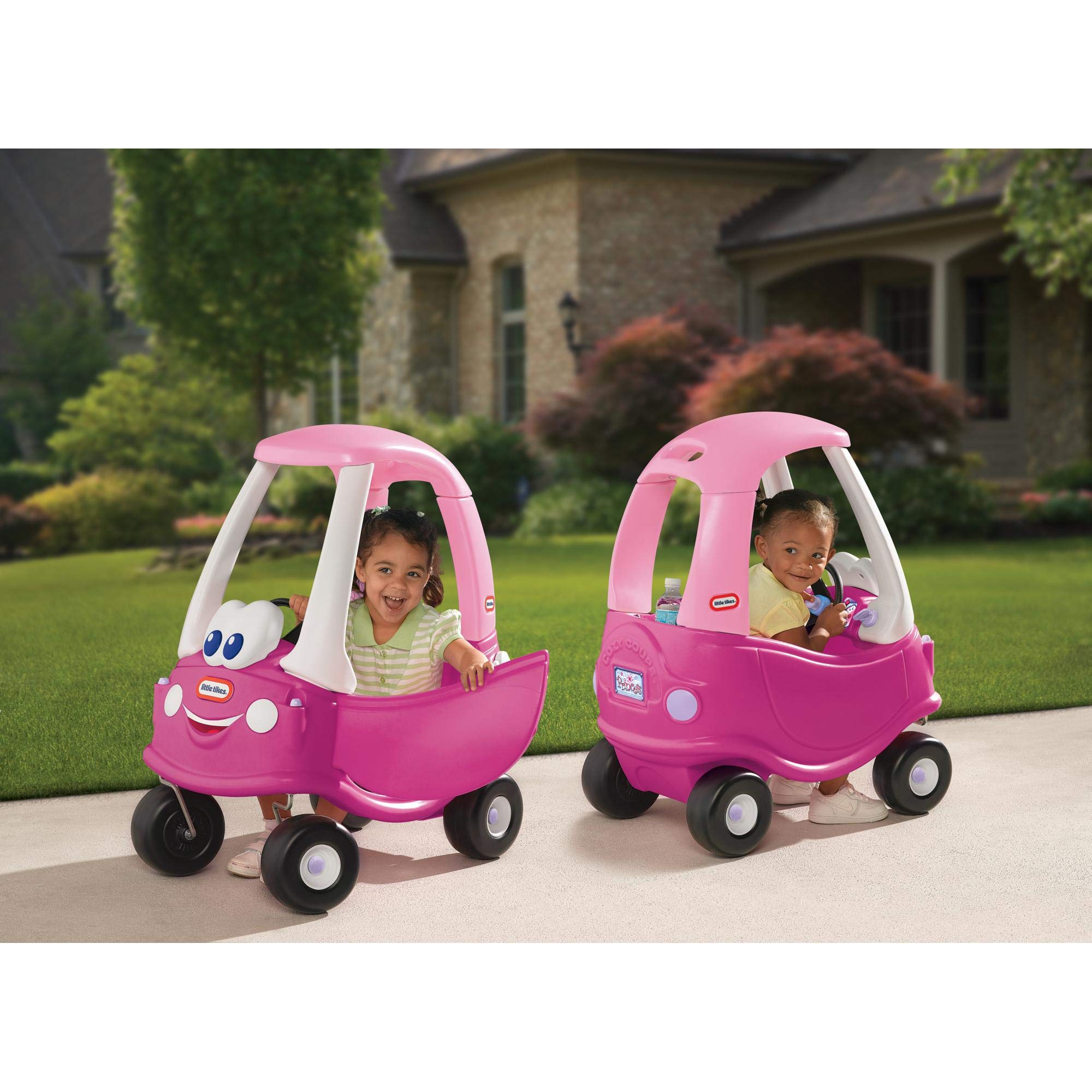 Little Tikes Princess Cozy Coupe Macchinina Rosa con Maniglia