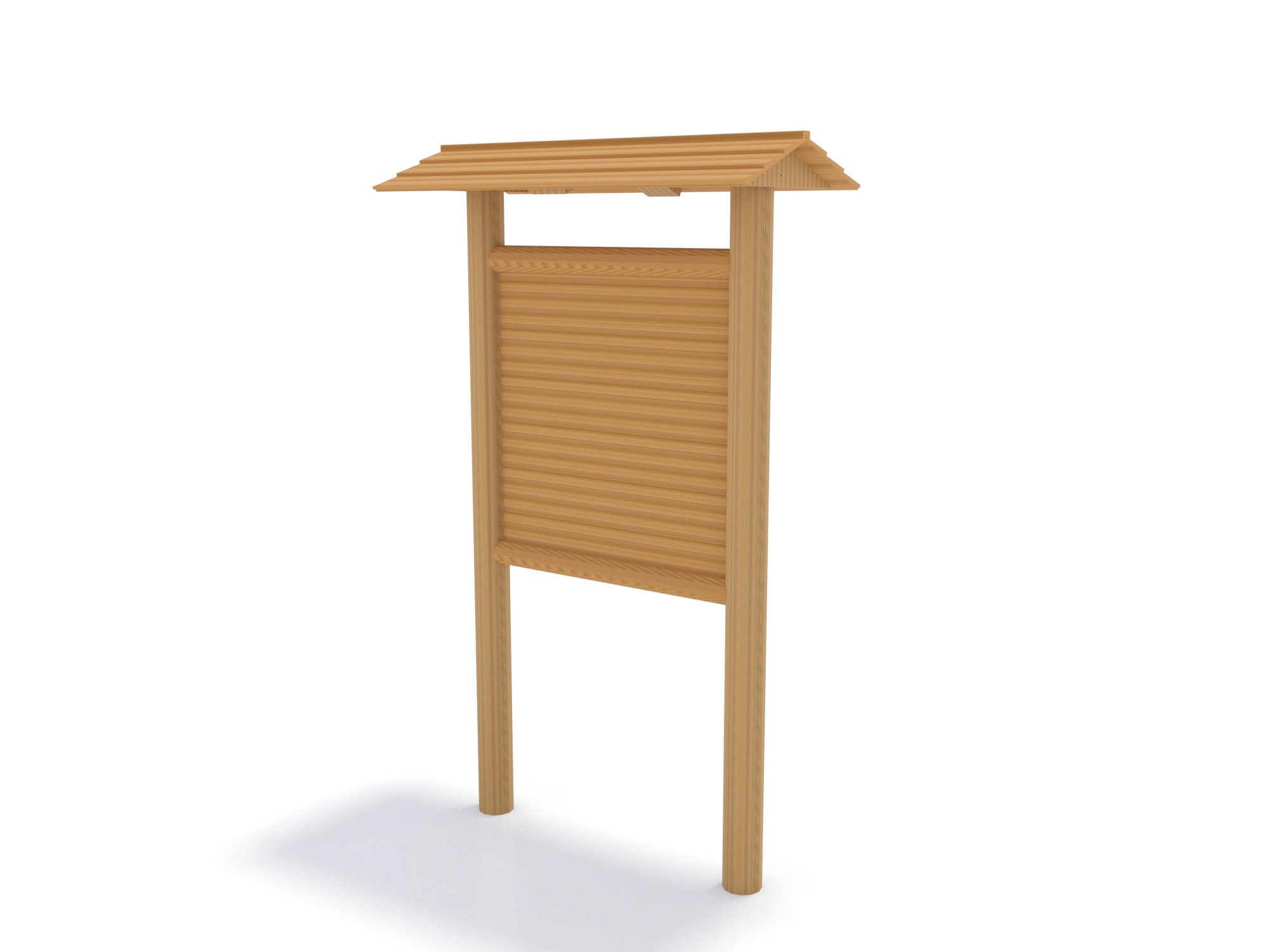 Pozza 1865 Arredo Urbano Bacheca Standard bacheca 1000x1000 mm