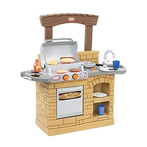 Little Tikes Cook 'n Play barbecue giocattolo doppio livello esterno