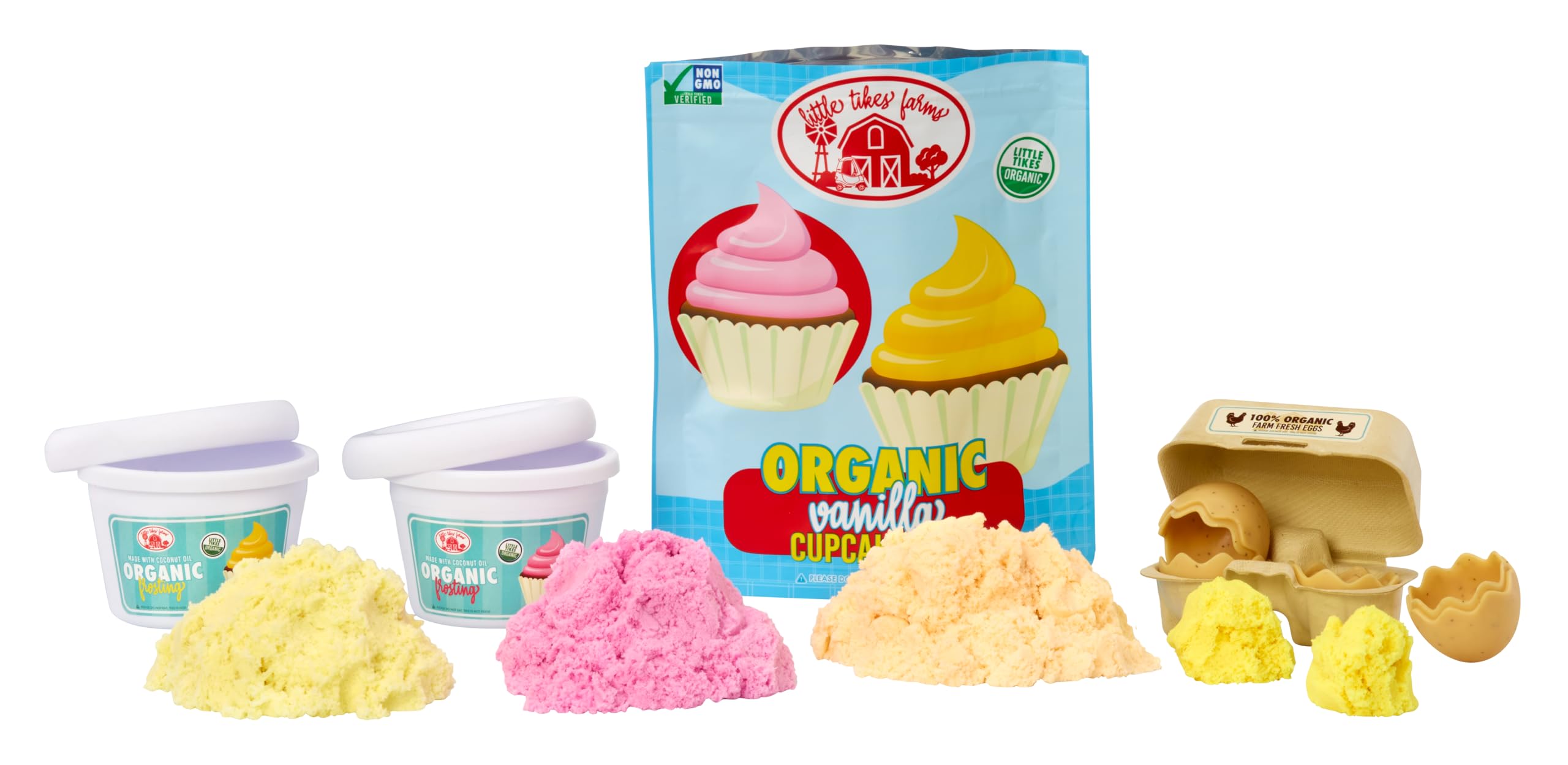 Little Tikes Creative Chefs Baker's Kit rosa set pasticcere 18 pezzi