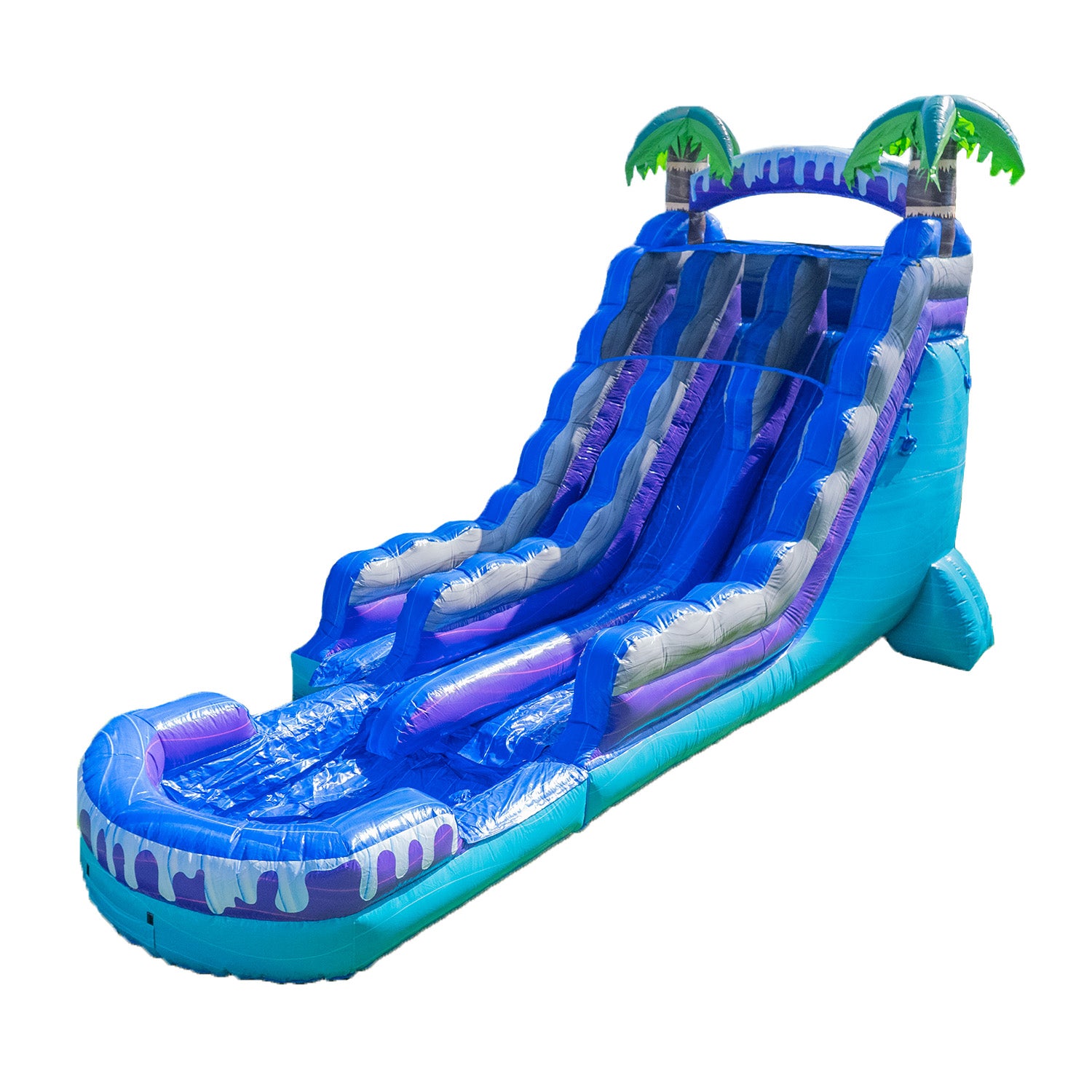 XJUMP Water Slides X-WD19T Tropical scivolo acquatico 19FT