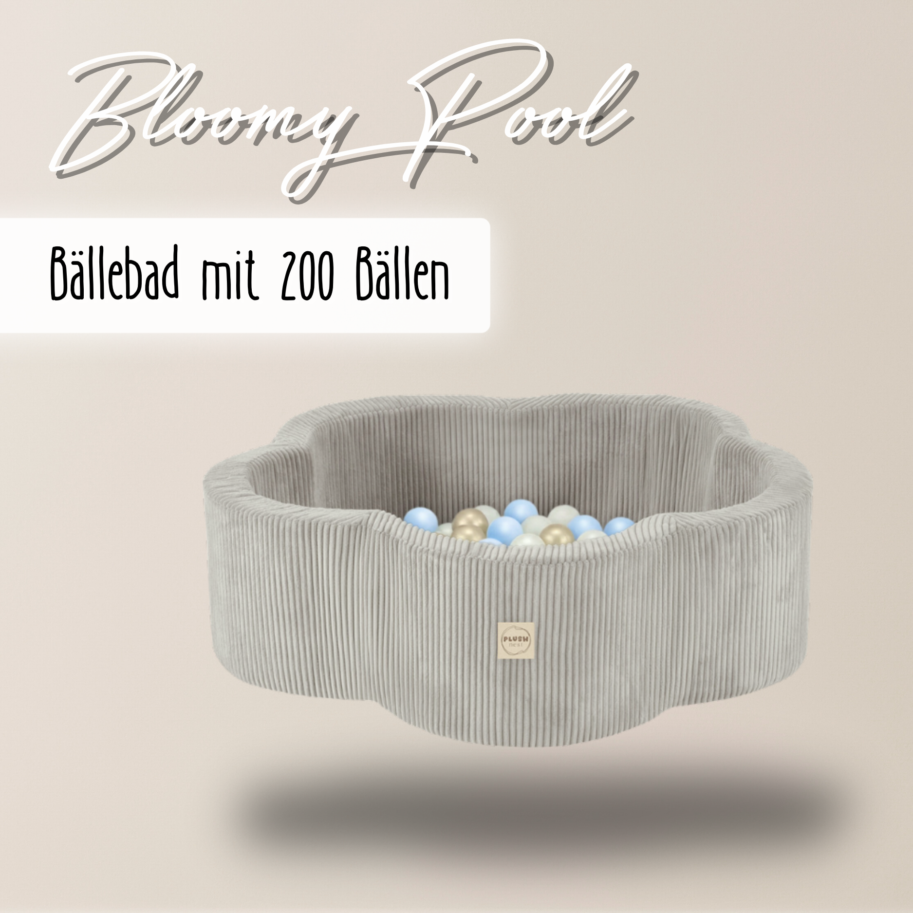 Lionherz Bloomy Pool piscina palline fiore 95x30 200 palline