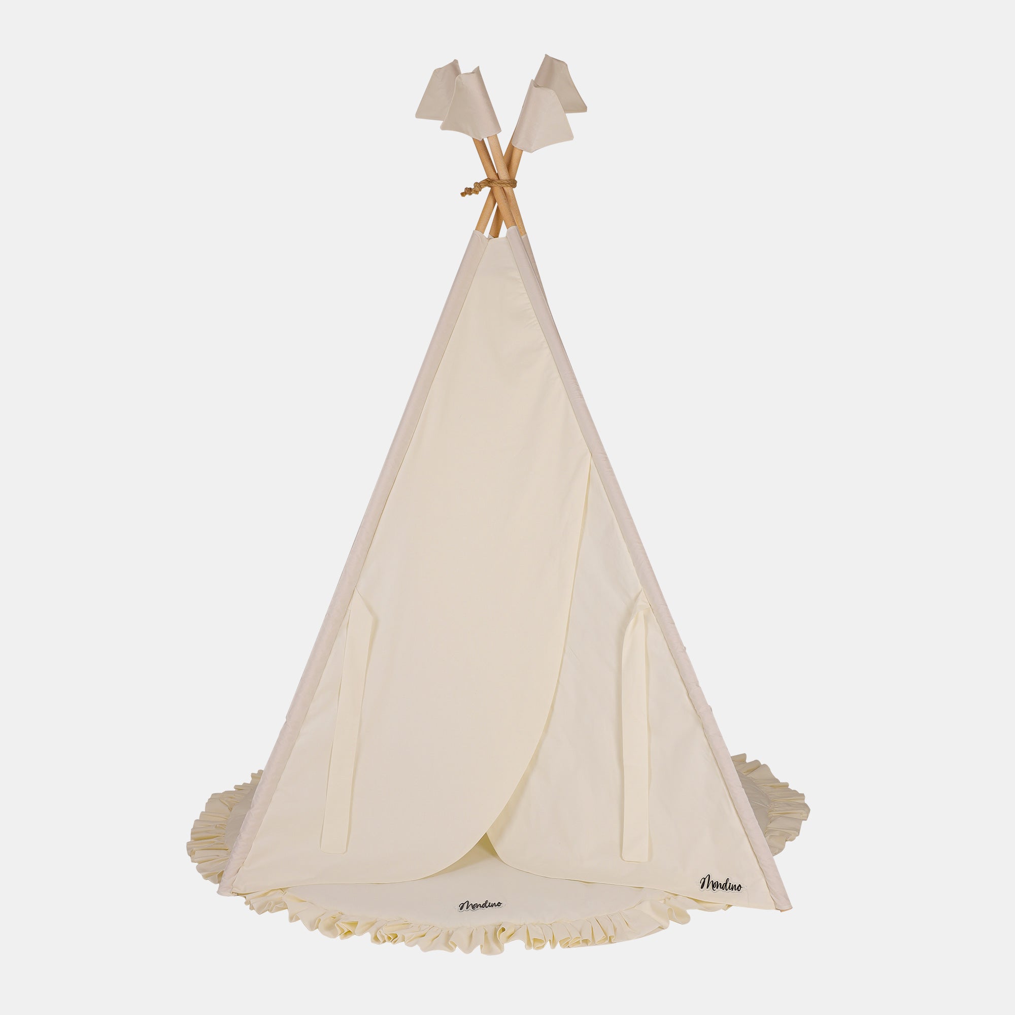 Mondino Atlantic teepee bambini avorio Large 120x120x160