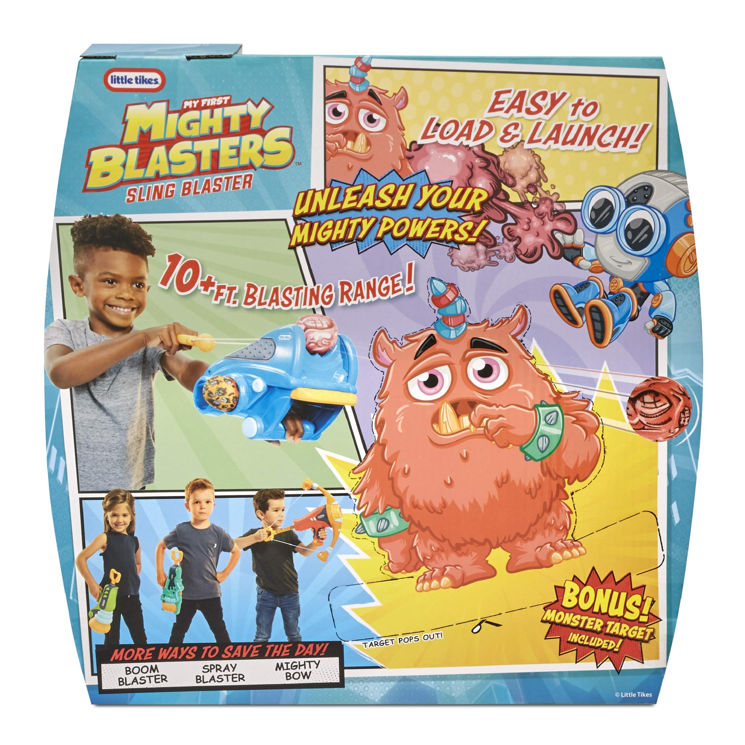Little Tikes Mighty Blasters Sling Blaster con bersaglio