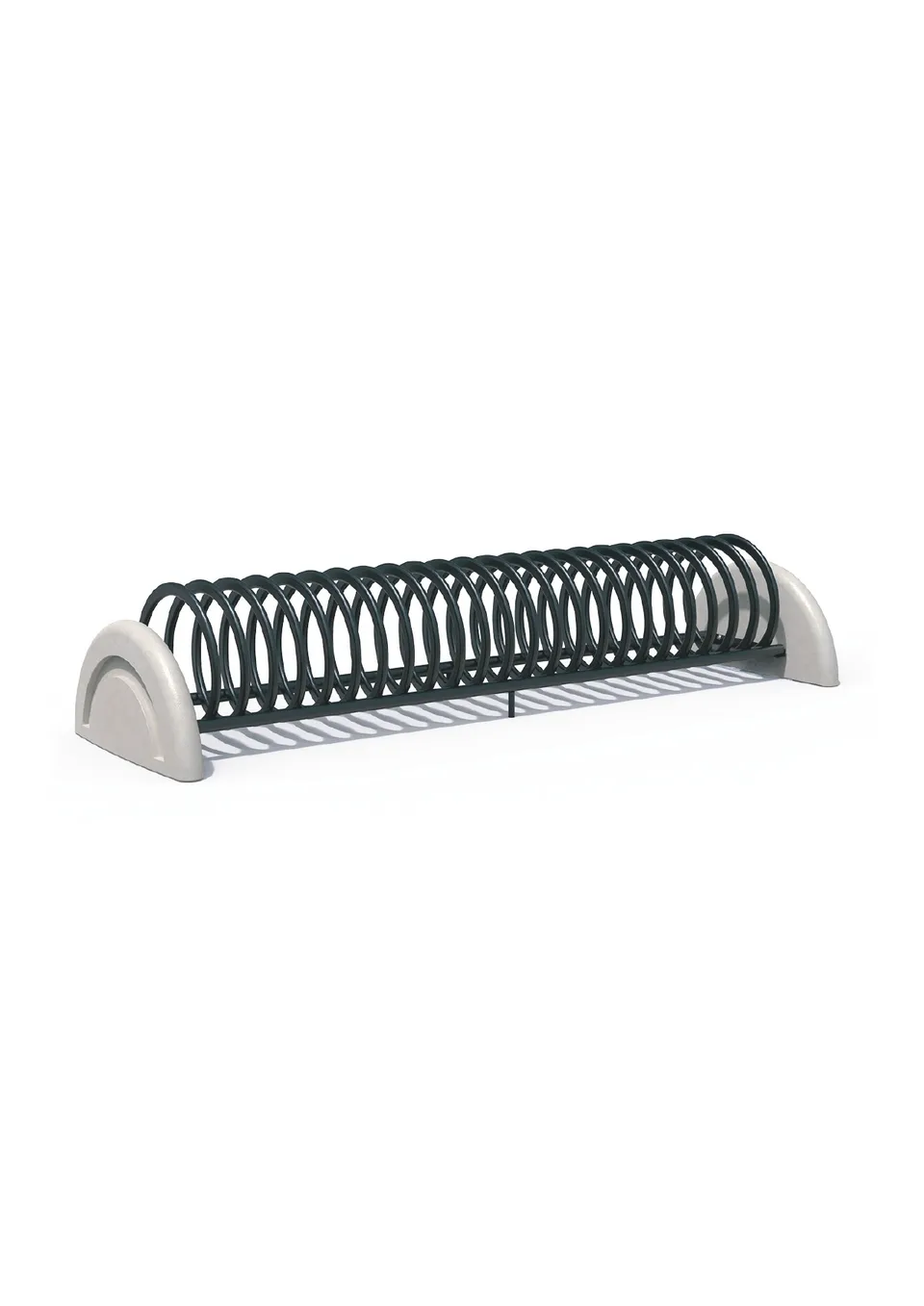 Pozza 1865 Spiro portabiciclette arredo urbano acciaio