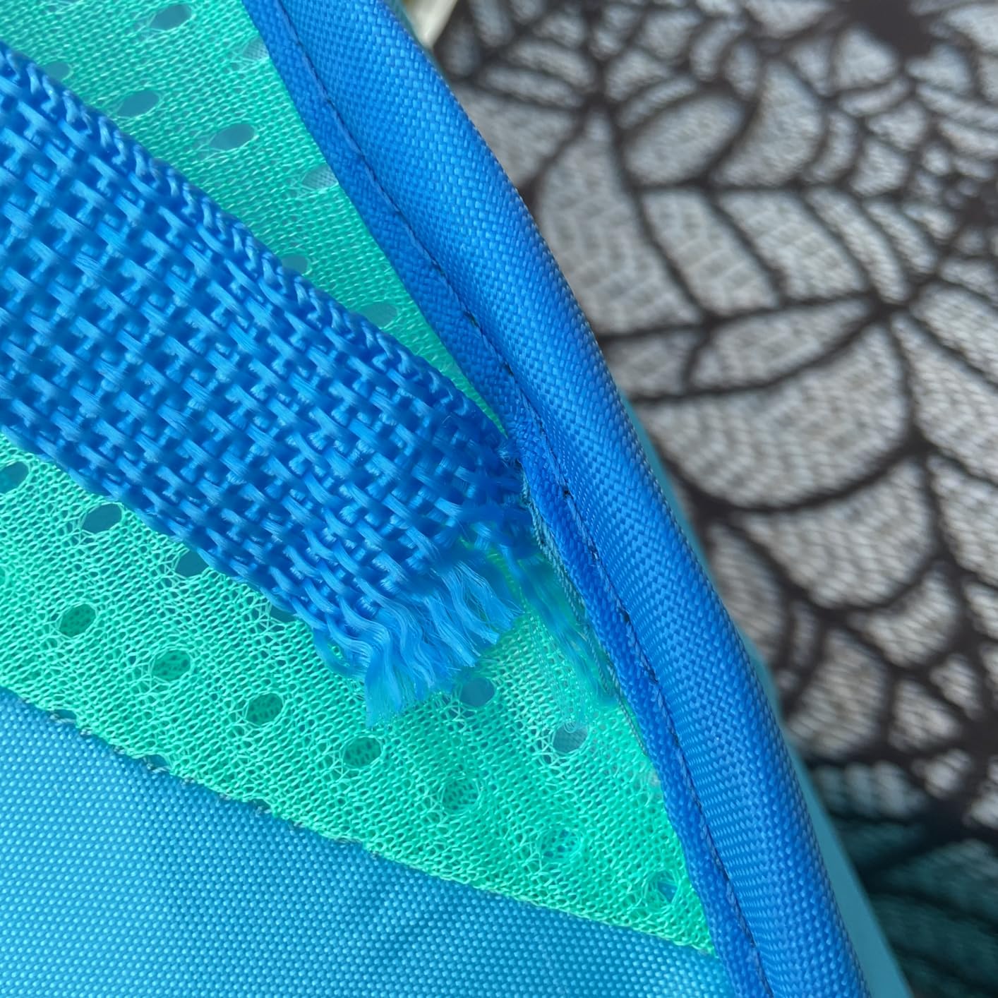 Swimways Spring Float Hyper-Flate Aqua Poltrona Piscina con Schienale
