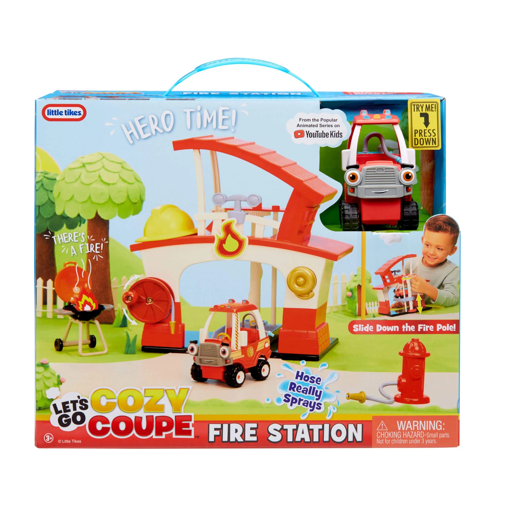 Little Tikes Cozy Coupe Stazione Pompieri Playset
