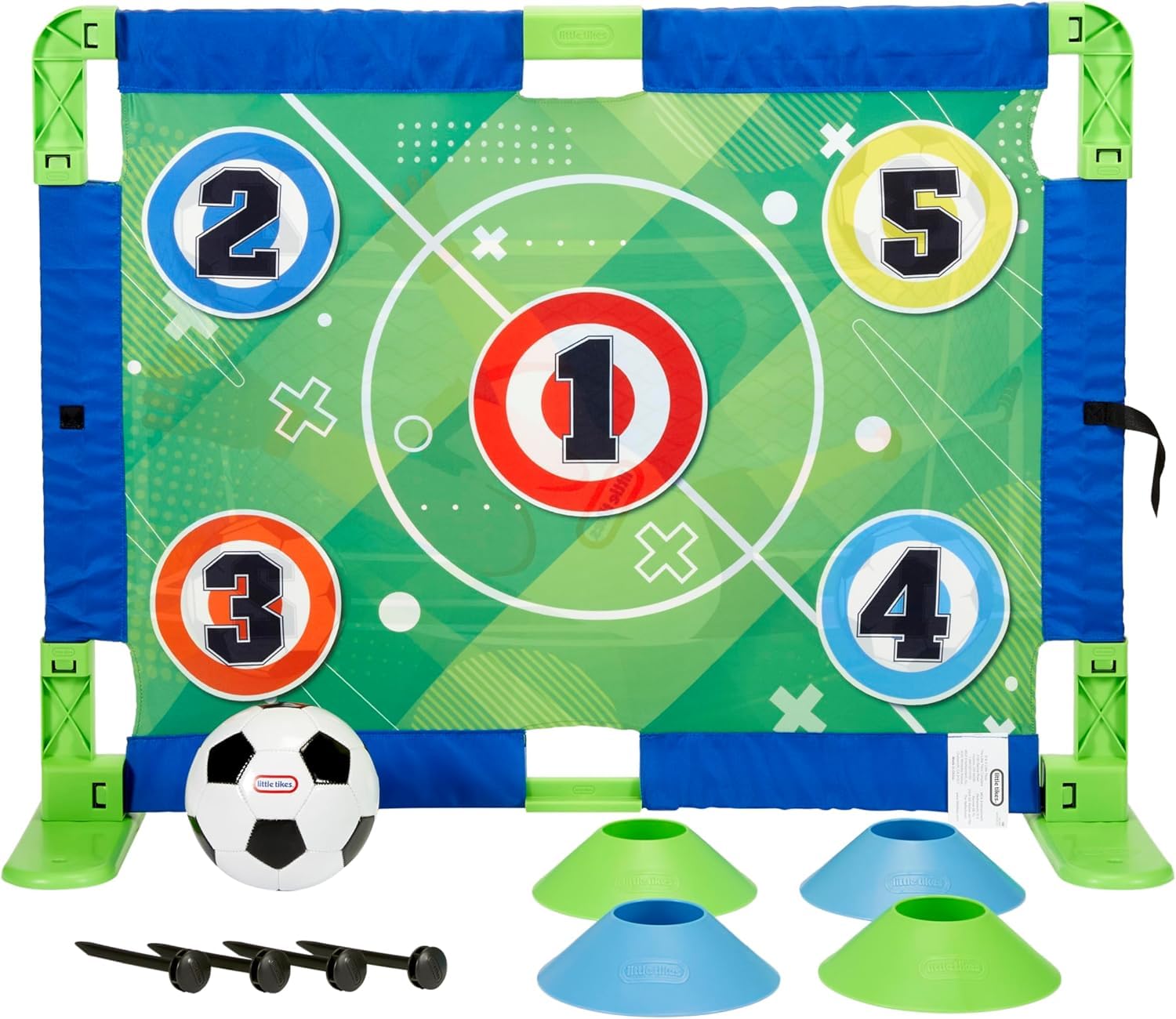 Little Tikes TotSports Allenatore Calcio Bambini Porta Rimbalzo