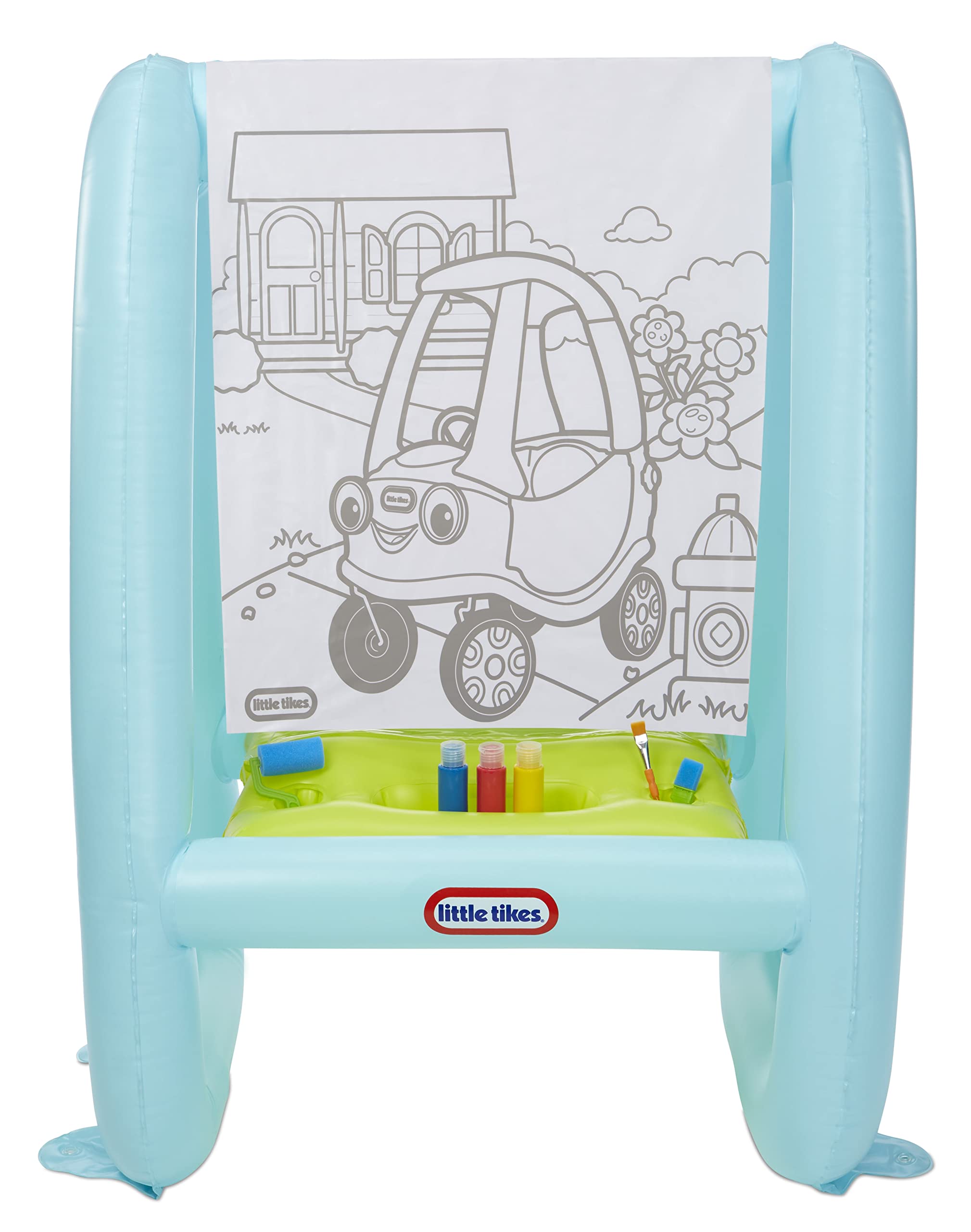 Little Tikes Paint and Play cavalletto gonfiabile 3 in 1