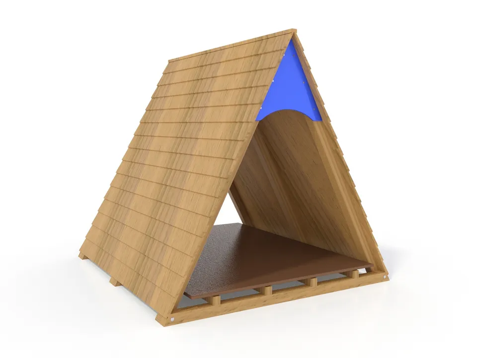 Pozza Scenografici Capanna Cheyenne casetta bambini legno