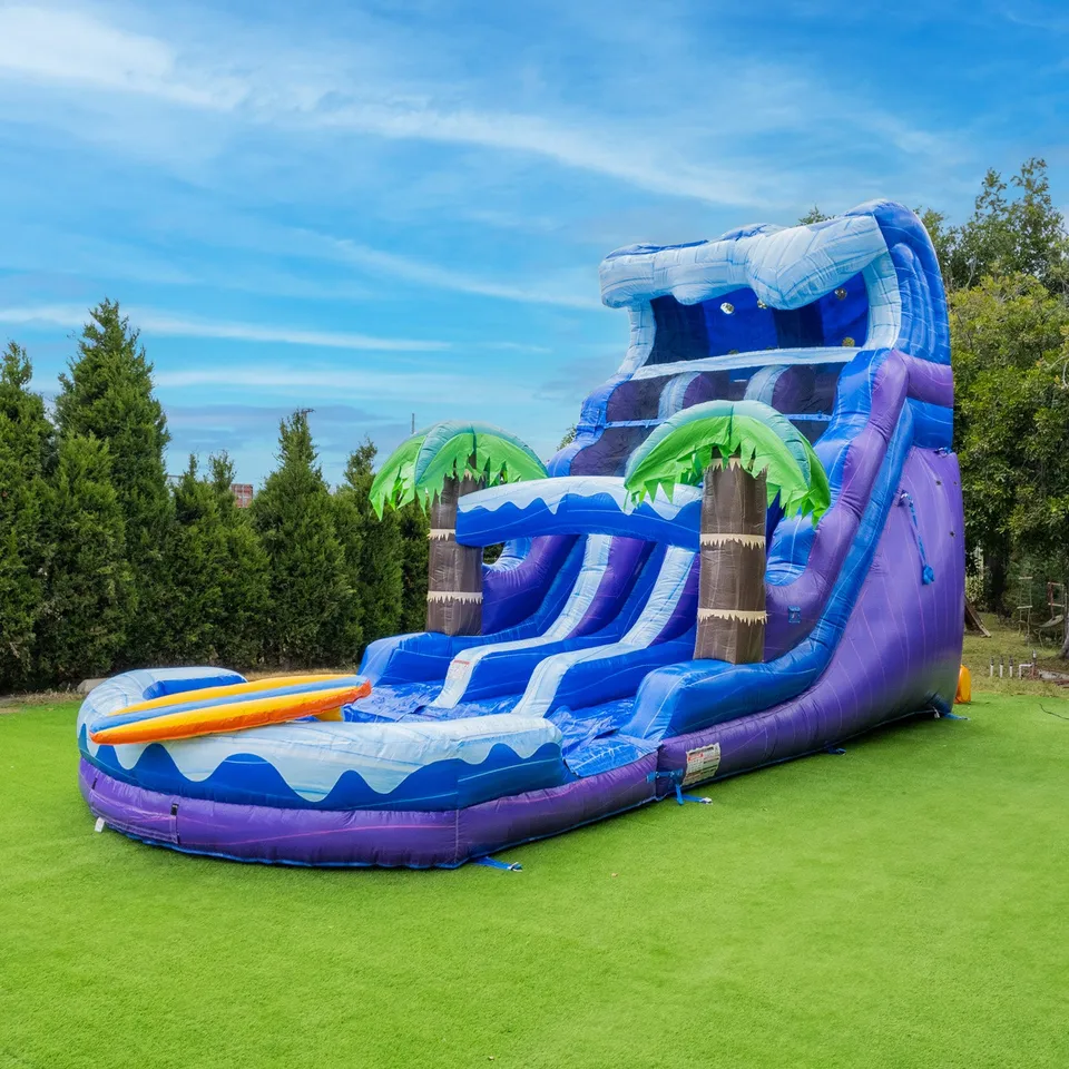 Xjump Surf Beach 17FT scivolo acquatico gonfiabile doppia