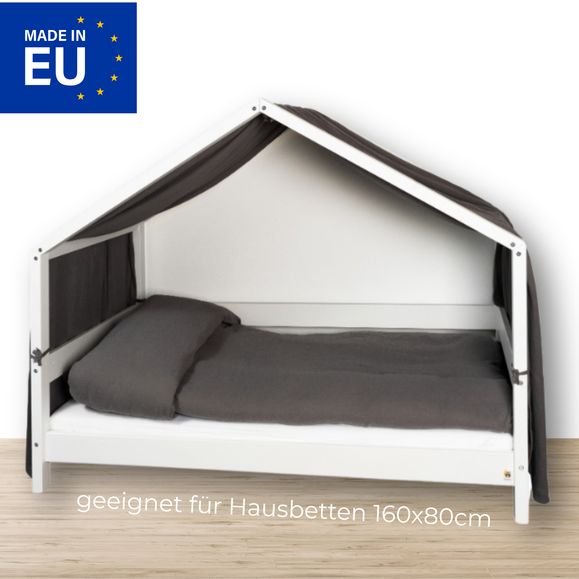 Lionherz YappyMuslin Tende Lettino Casa mussola bianco