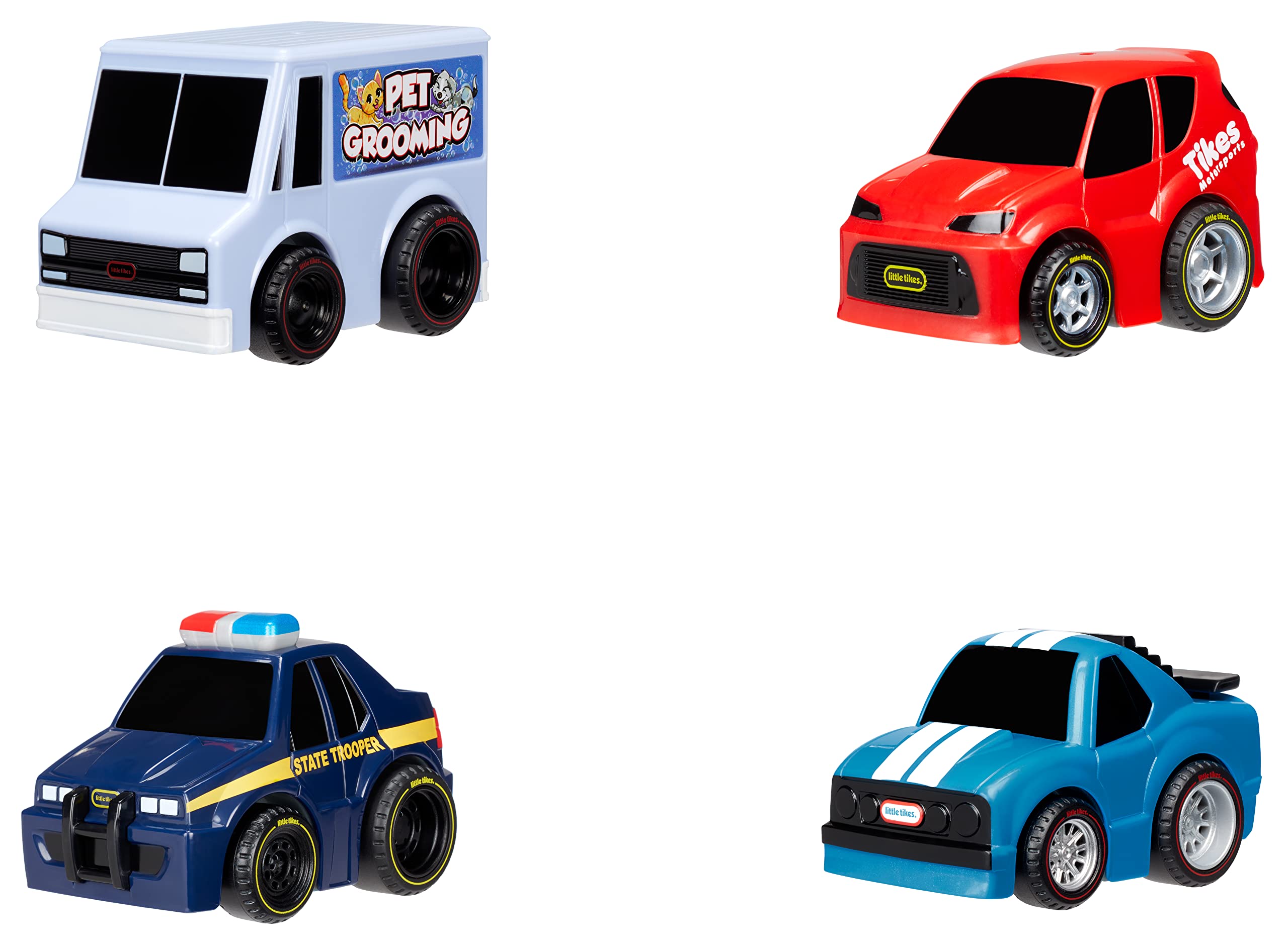 Little Tikes Crazy Fast Cars Serie 3 macchinina Muscle Car blu 15 m
