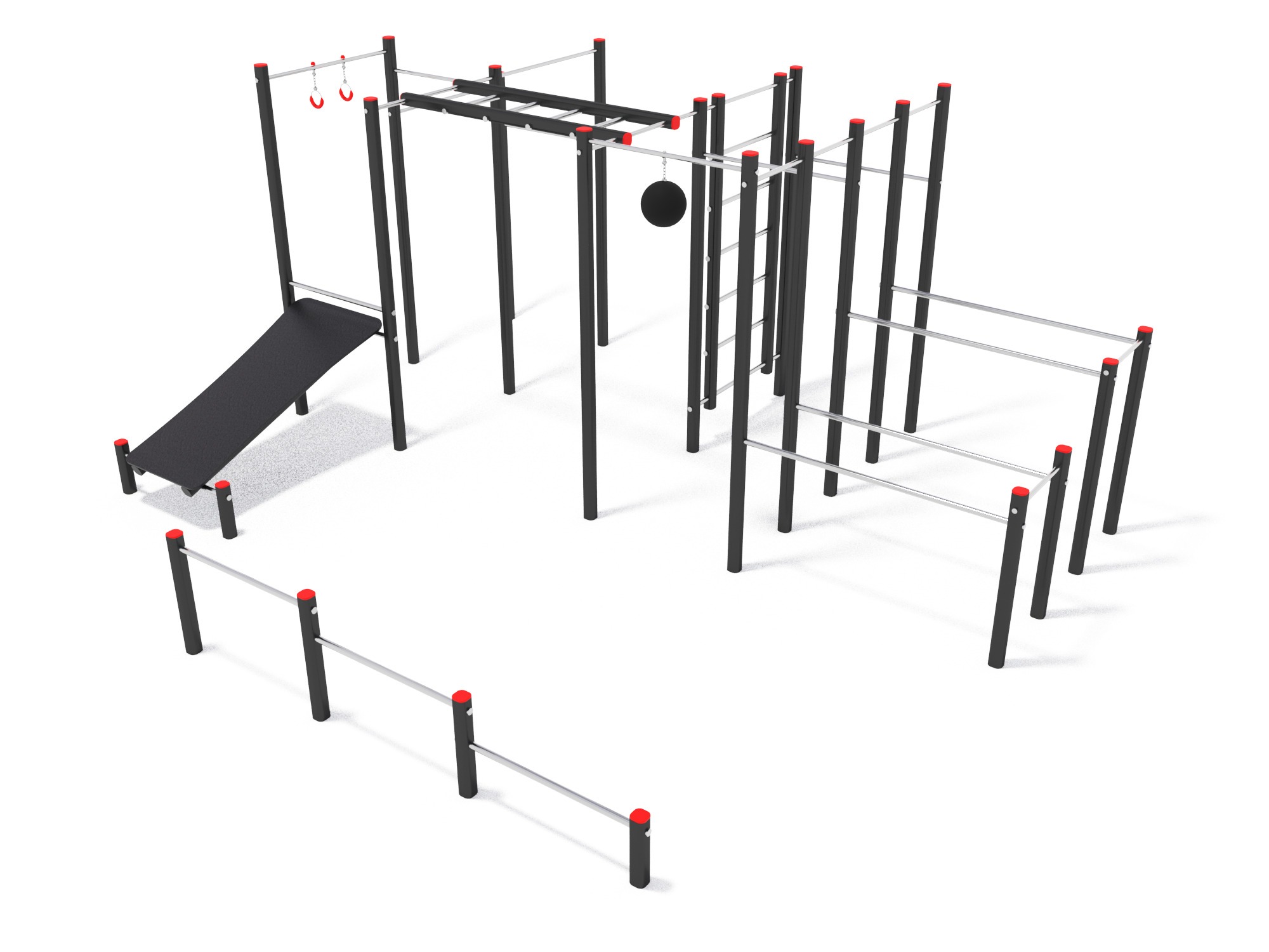 Pozza 1865 Zeus palestra calisthenics Scenografici