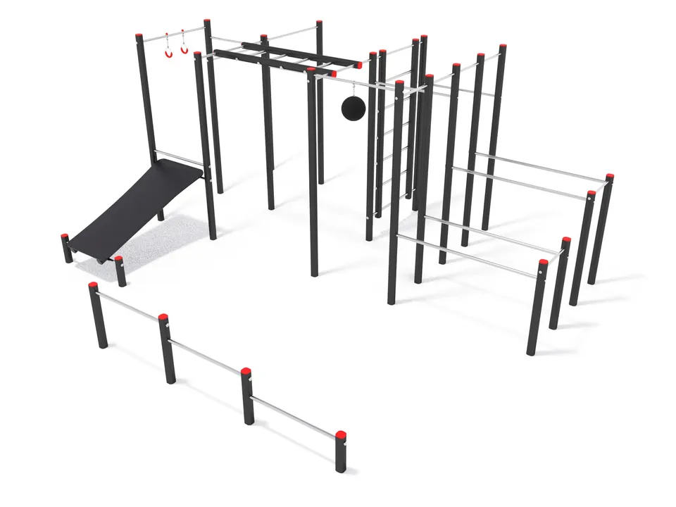 Pozza 1865 Zeus palestra calisthenics Scenografici