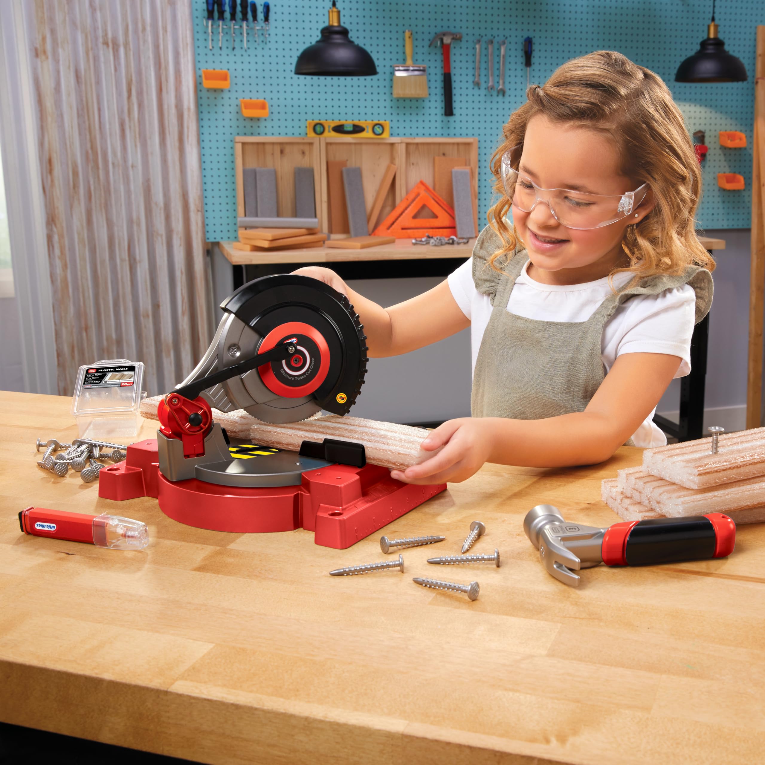 Little Tikes Creative Construction Power Cuts Set Attrezzi 6 Pezzi