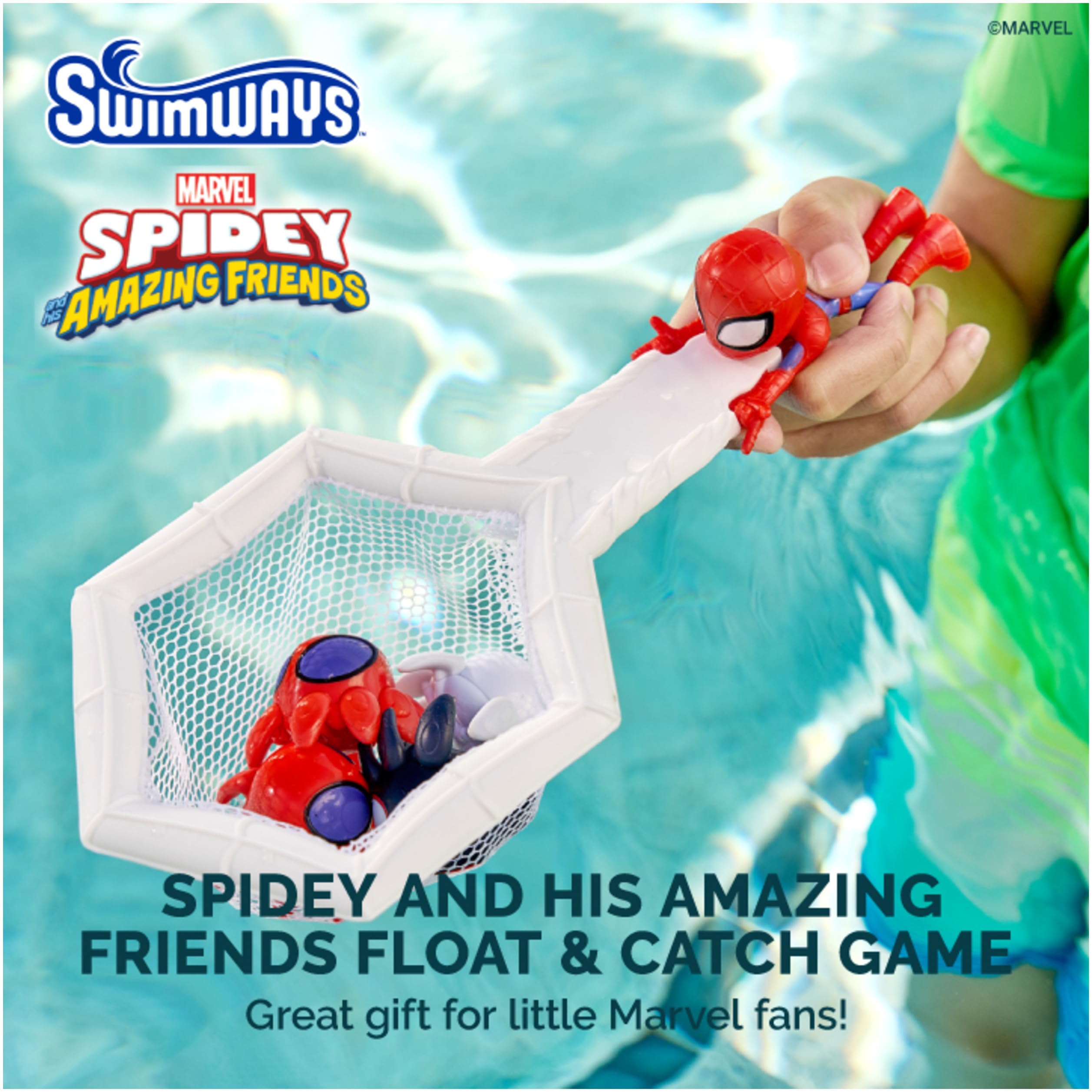Swimways Water Toys Spidey Float galleggiante piscina bambini colorato
