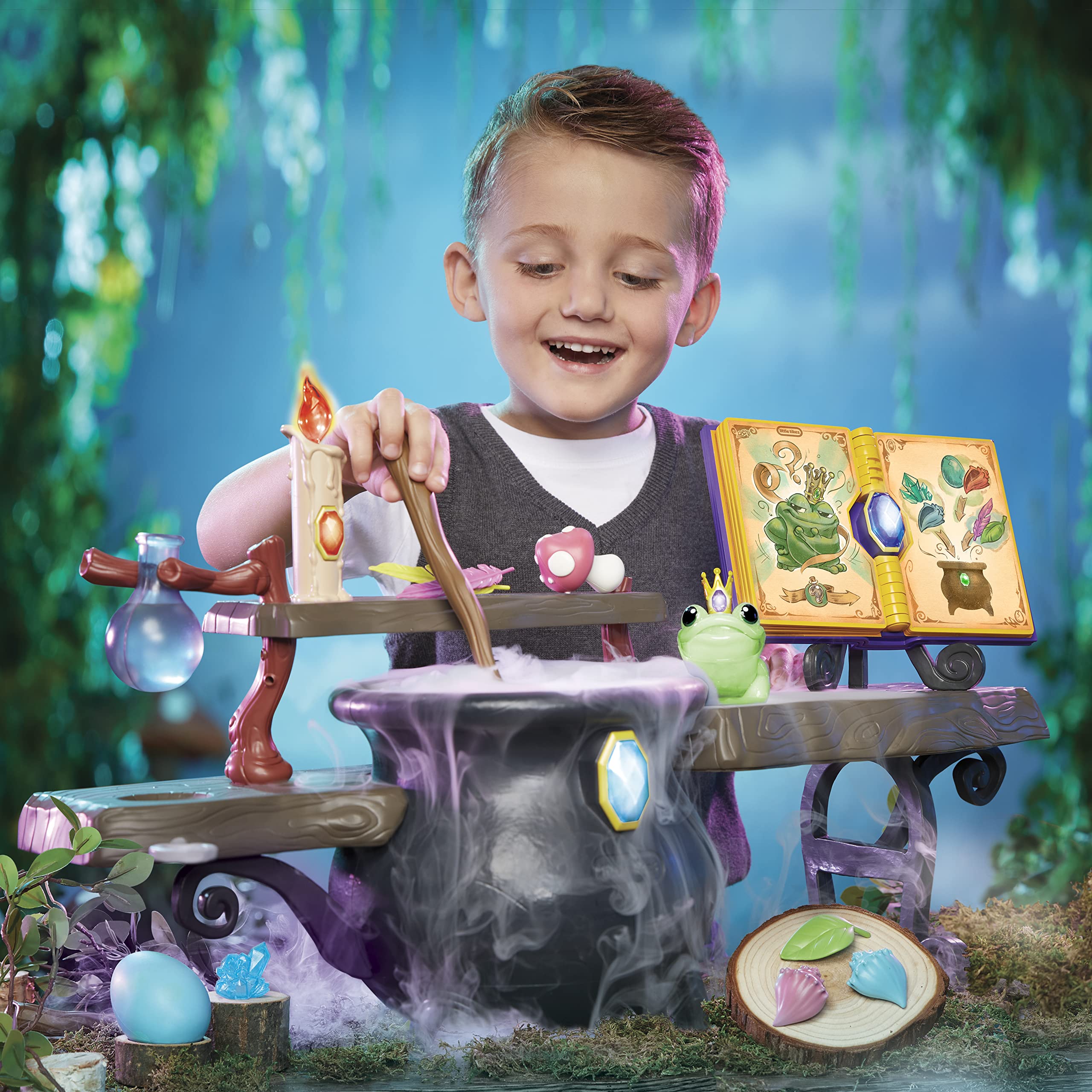 Little Tikes Magic Workshop gioco pozioni con luci e 6 ricette
