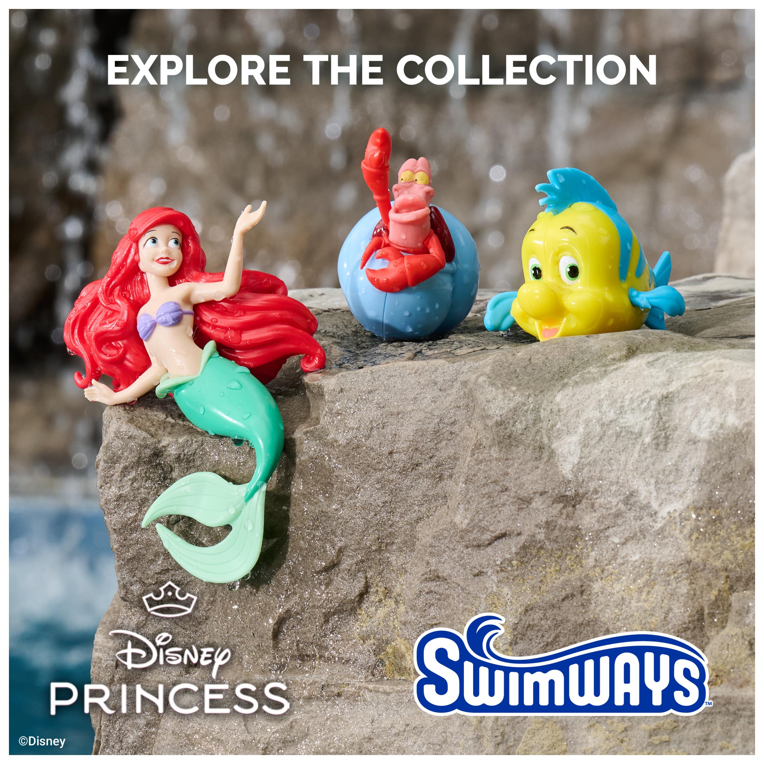 Swimways Barbie Dive Characters bastoncini piscina 3 pezzi 5 anni