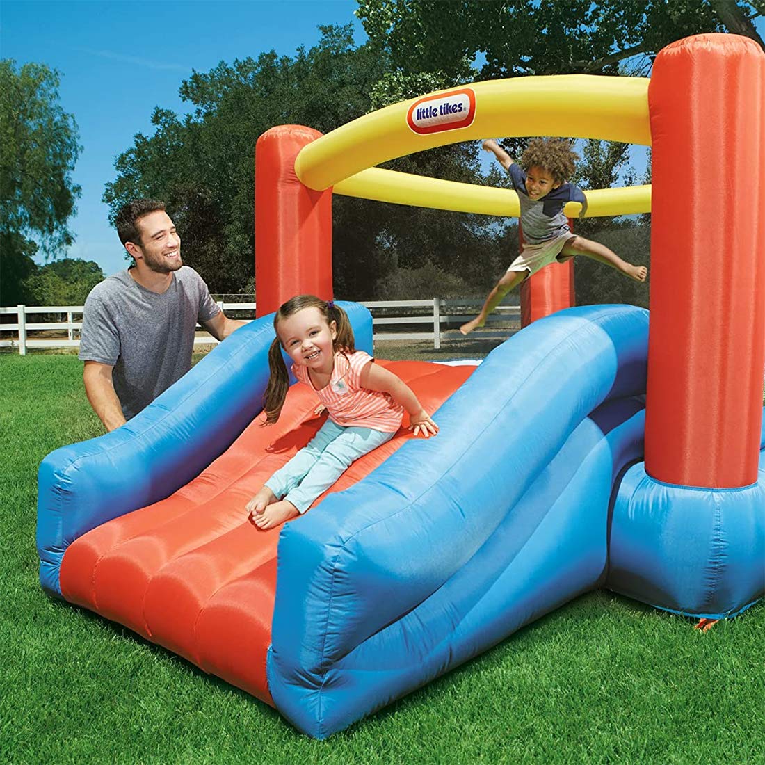 Little Tikes Active Play Junior Jump N Slide Scivolo 315 cm