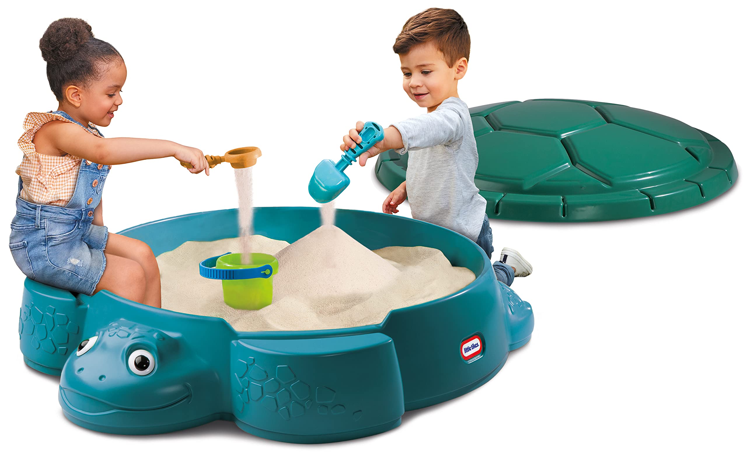 Little Tikes Sabbiera Tartaruga contenitore esterno 12 mesi+