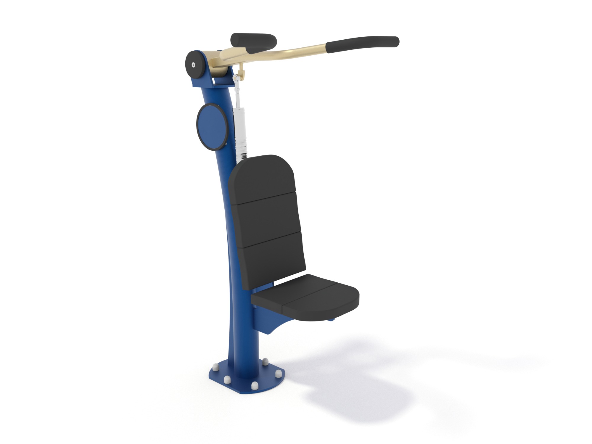 Pozza 1865 Fitness Hydraulic High Pulley attrezzo fitness