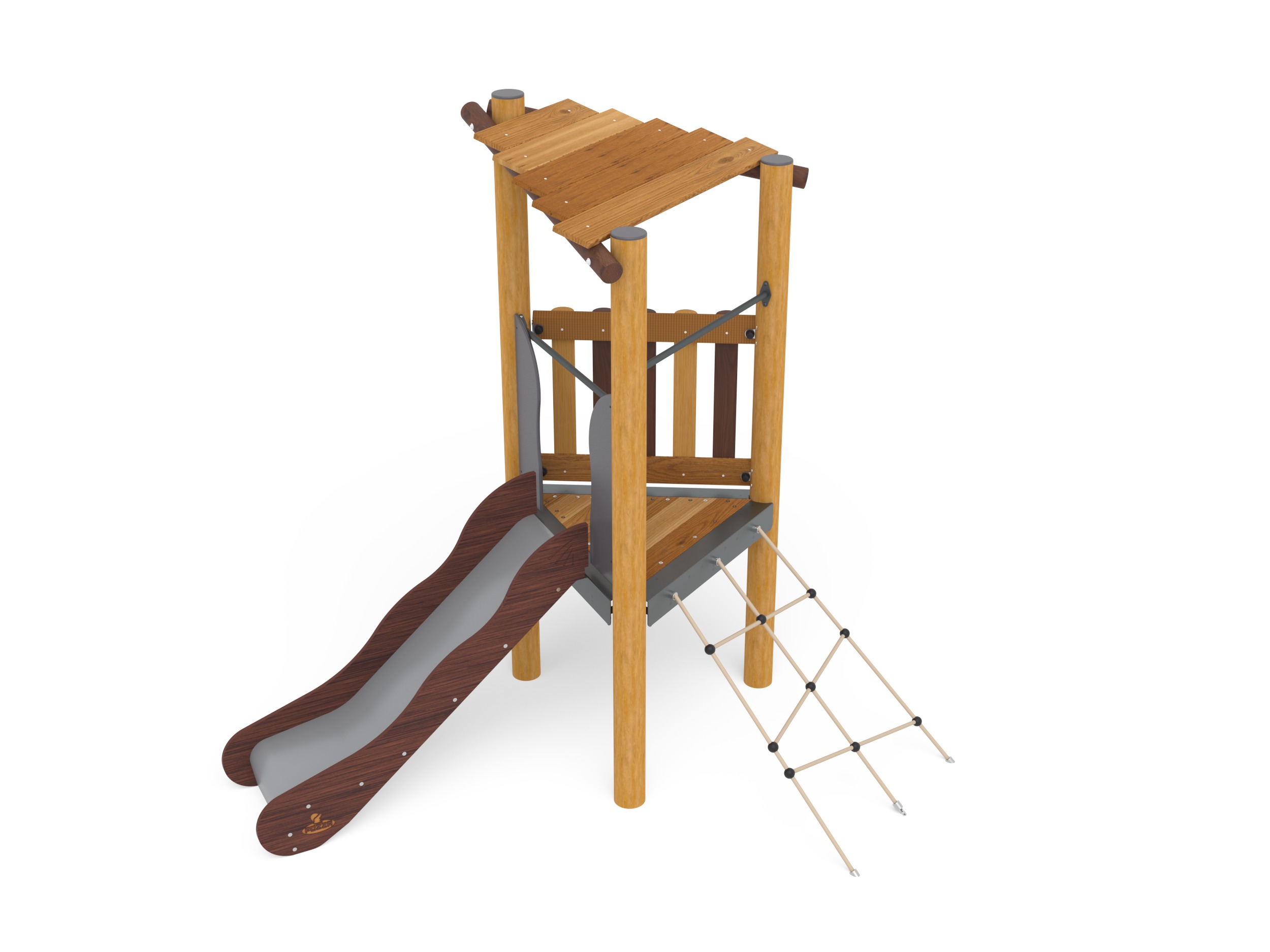 Pozza 1865 Primitiv Kos Torre con Scivolo e Risalita