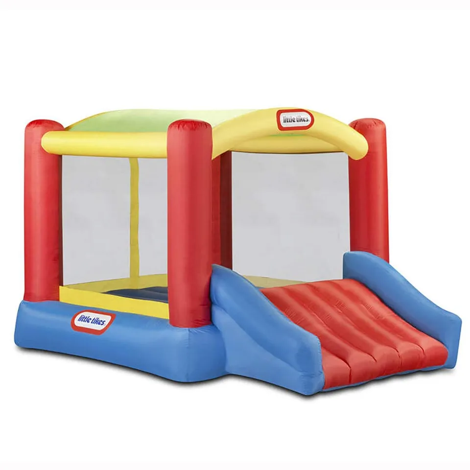 Little Tikes Jump 'n Slide castello gonfiabile con scivolo 3 bimbi