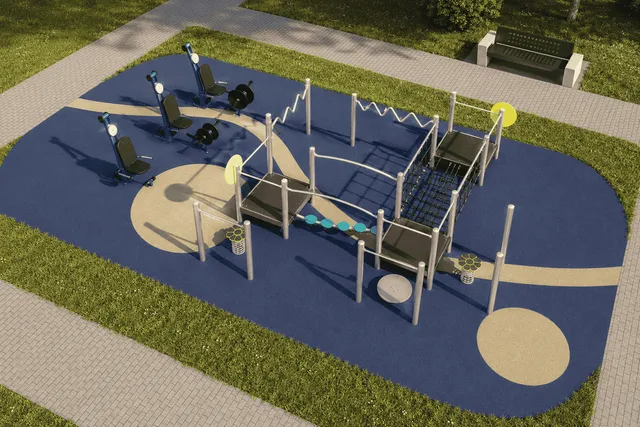 Pozza 1865 Fitness Percorso Senior attrezzo da esterno