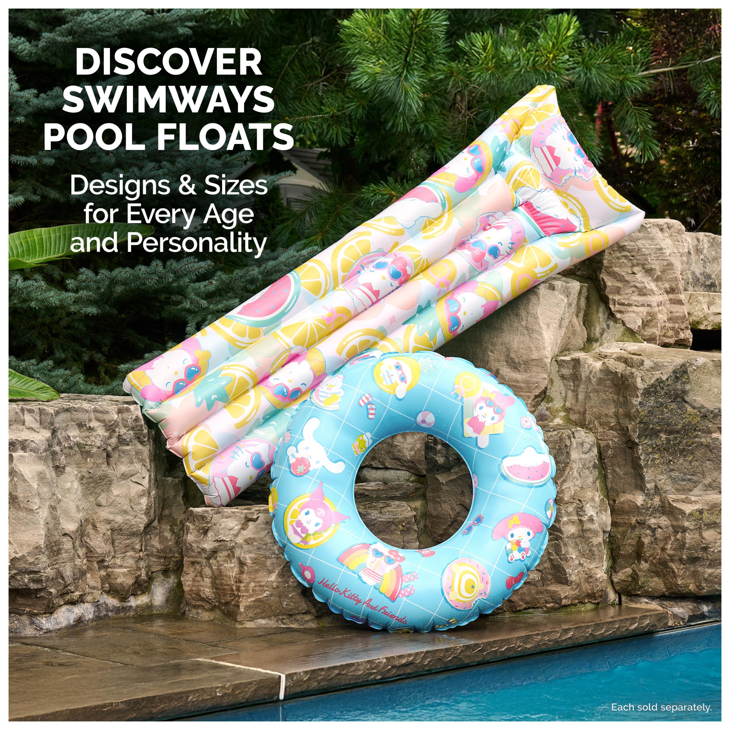 Swimways Baby Spring Float amaca Hello Kitty piscina