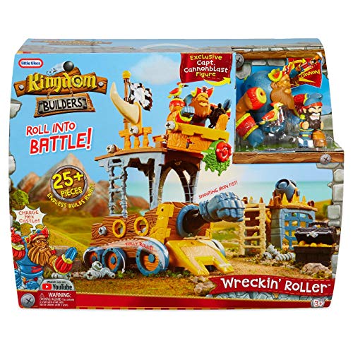 Little Tikes Kingdom Builders Wreckin Roller Gioco 647093 Capitano