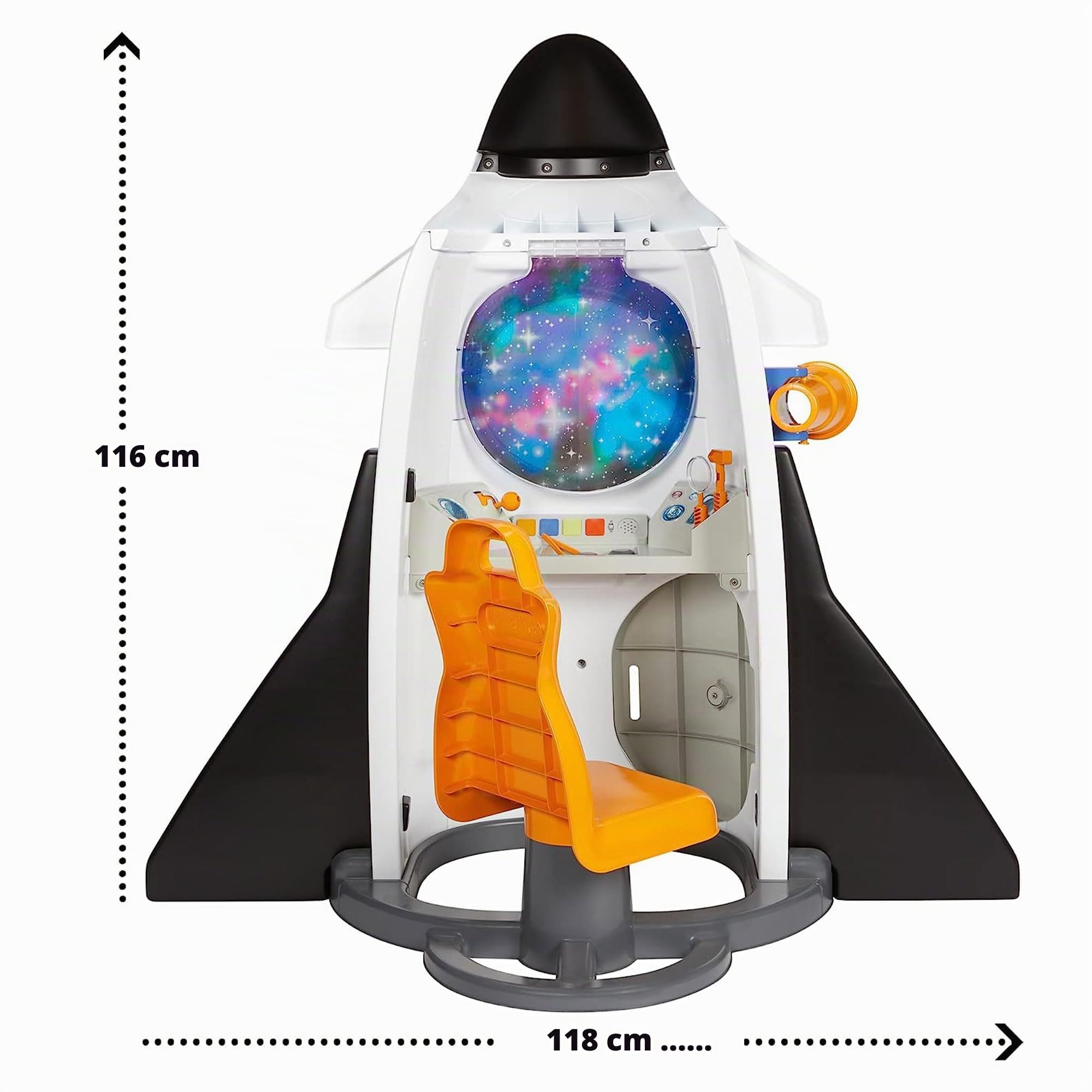 Little Tikes Adventure Rocket razzo 120 cm luci suoni 2 anni+
