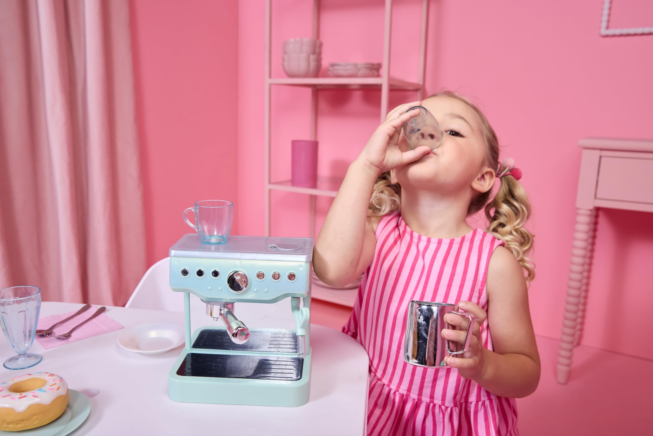 Little Tikes Sweet Spaces macchina caffè giocattolo azzurra