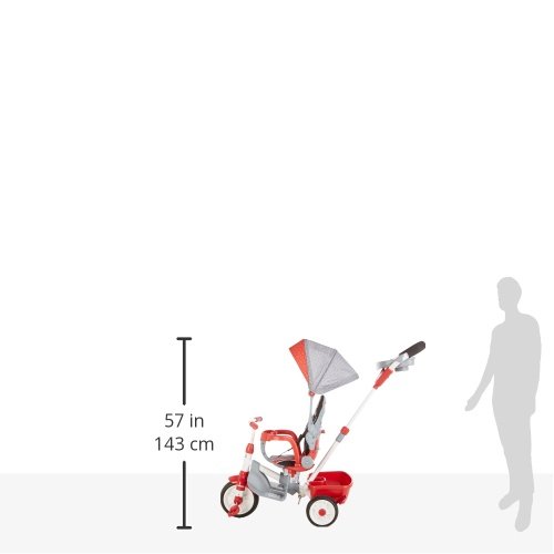 Little Tikes Triciclo 5 in 1 Ride Relax con capottina