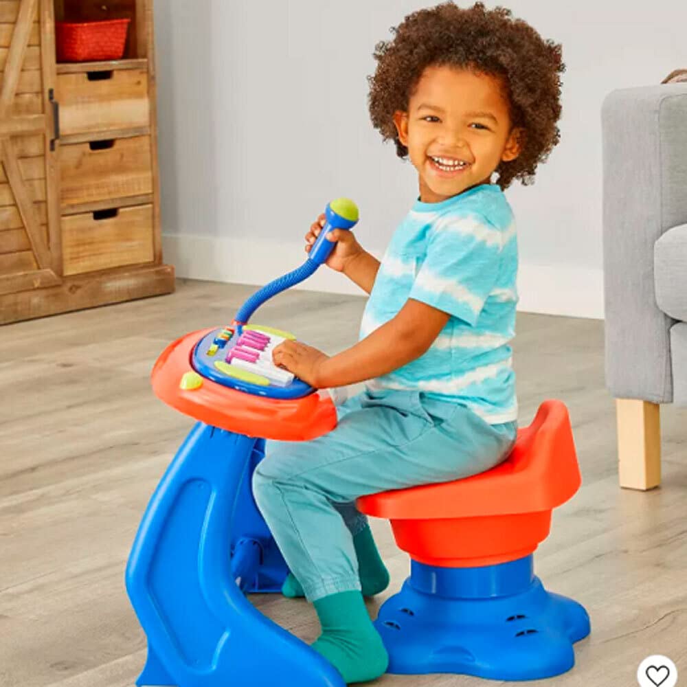 Little Tikes Sing-A-Long pianoforte 13 tasti con microfono